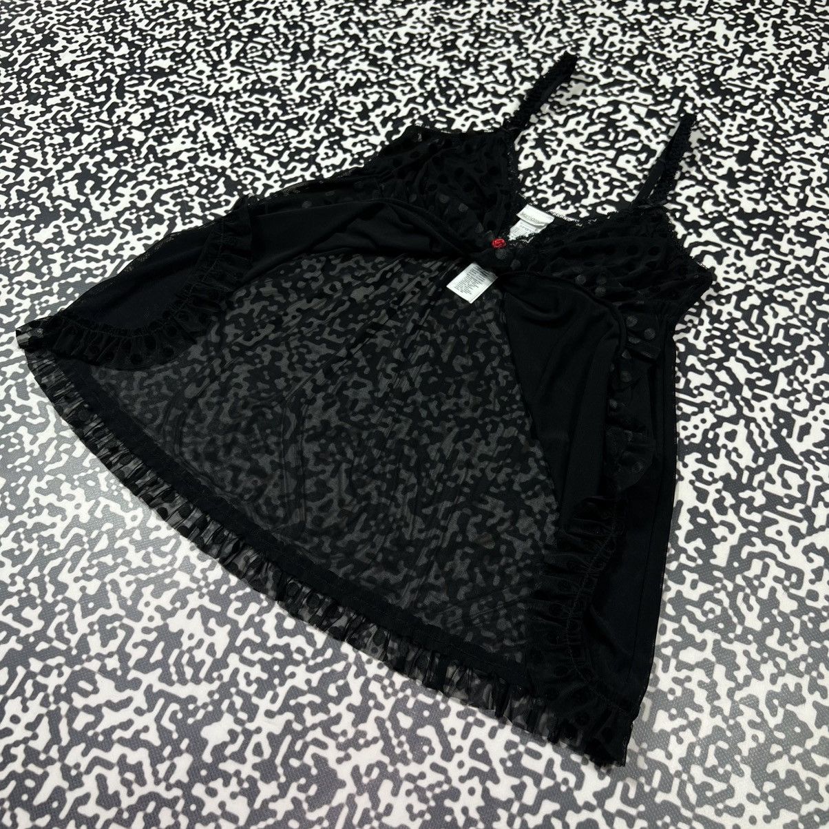 Vintage Vintage Y2K Sexy Mesh Retro Body Doll Night Wear Tank Top Size S / US 4 / IT 40 - 9 Thumbnail