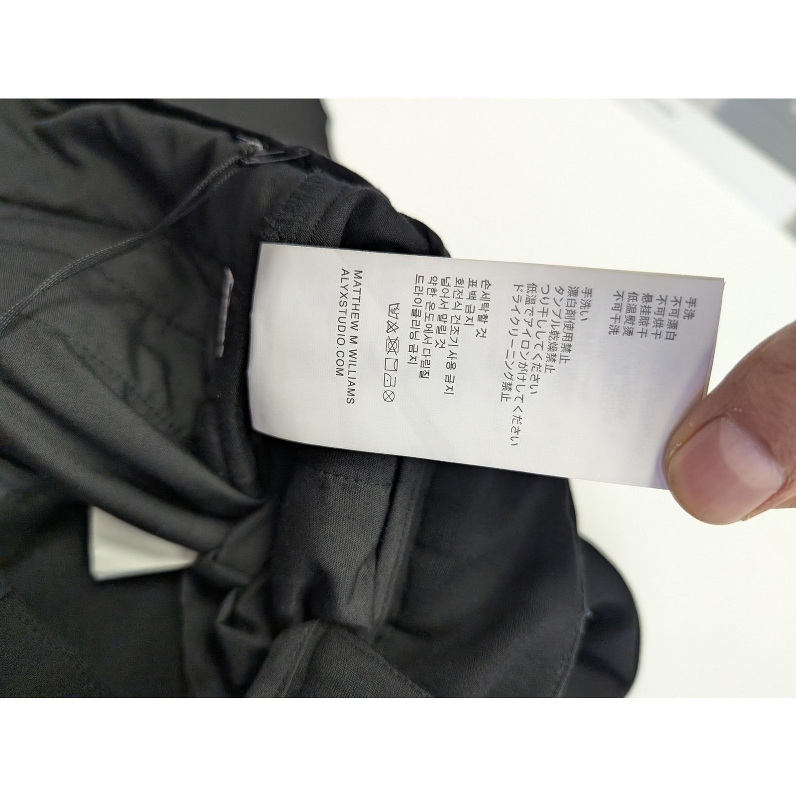 1017 ALYX 9SM o1rshd1 Classic Trousers Pants W/Buckle in Black Size US 30 / EU 46 - 20 Thumbnail