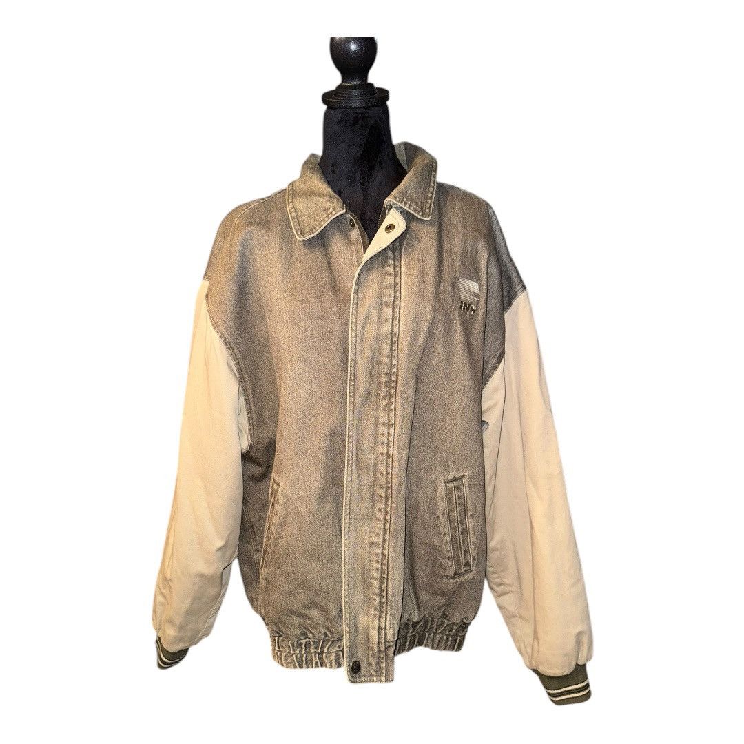 Gear for Sports VTG 90s GEAR Heavy Denim Jacket quilted interior size XL Size US XL / EU 56 / 4 - 9 Thumbnail