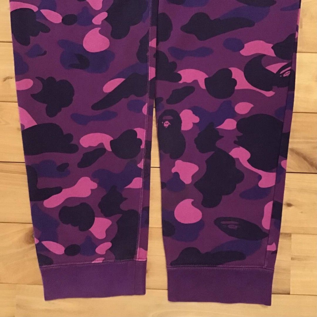 Bape BAPE Purple camo sweat pants a bathing ape ★size XL Size US 36 / EU 52 - 6 Thumbnail