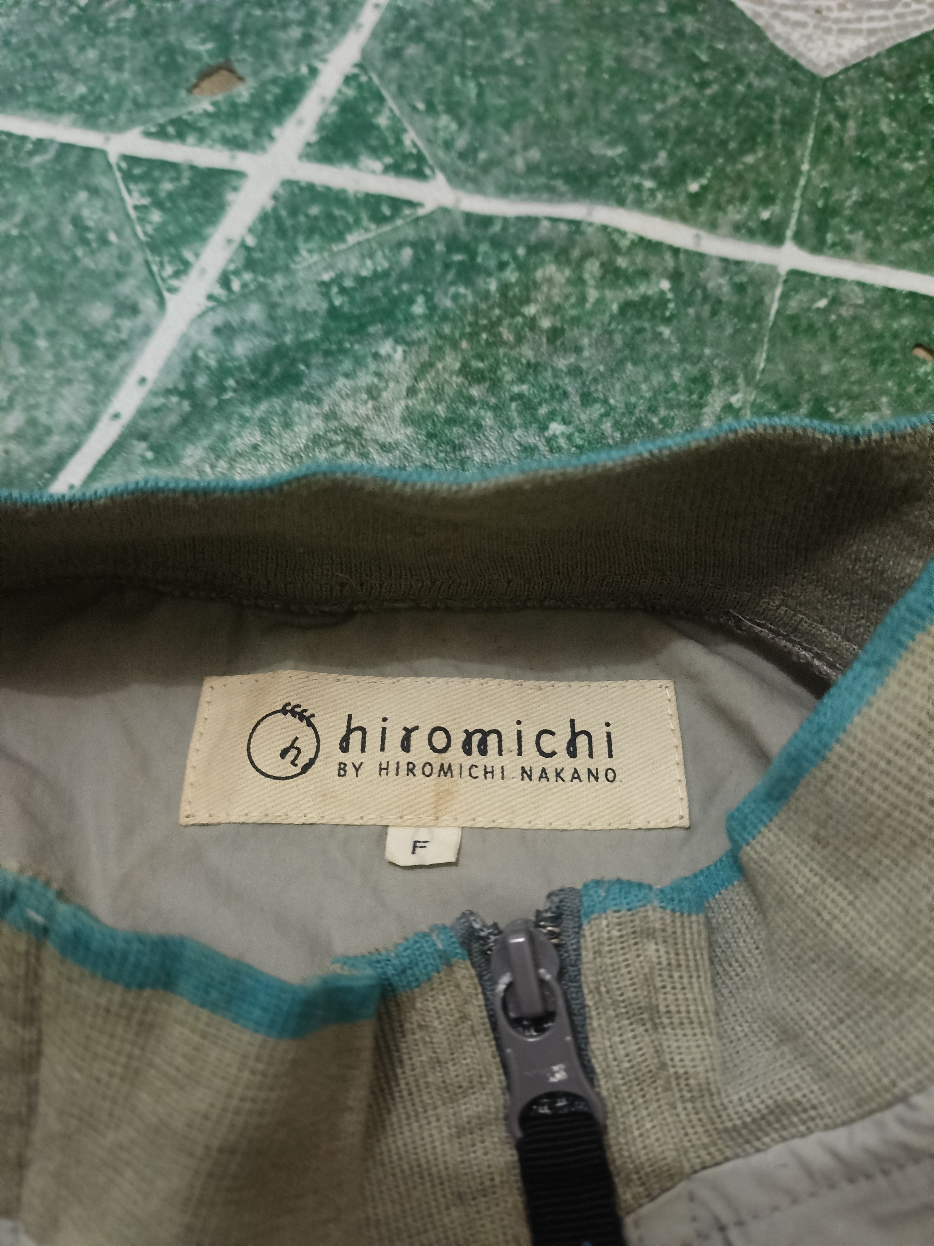 Designer × Japanese Brand Hiromichi Nakano Nylon Jacket half double zipper Size US L / EU 52-54 / 3 - 5 Thumbnail