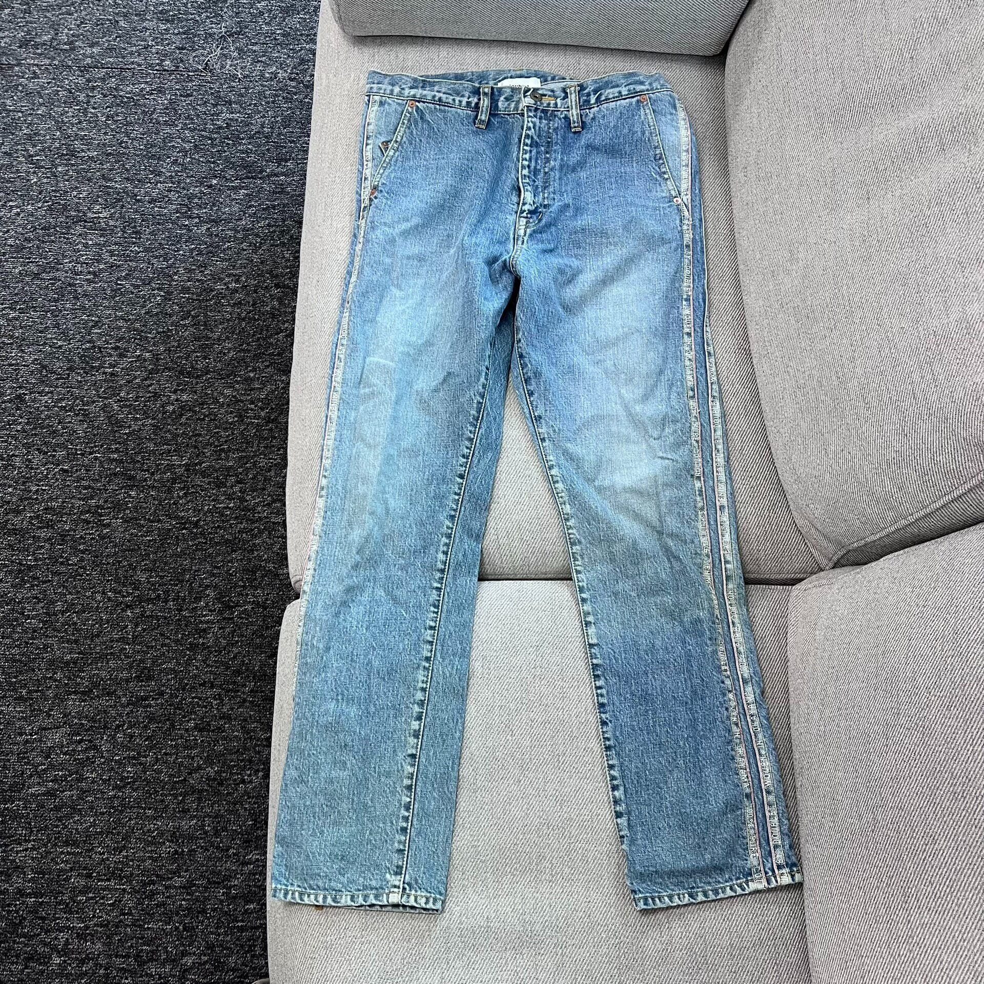 Doublet doublet 18ss Selvage Distressed Denim Pants Size US 26 / EU 42 - 1 Thumbnail