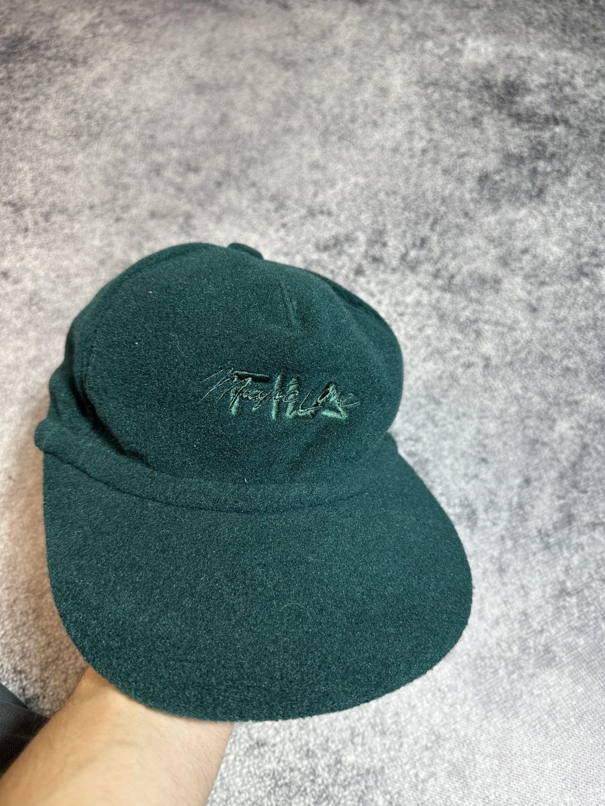 Fila Vintage Fila Logo Fleece Cap Gorpcore Streetwear Rare Casual Size ONE SIZE - 1 Thumbnail