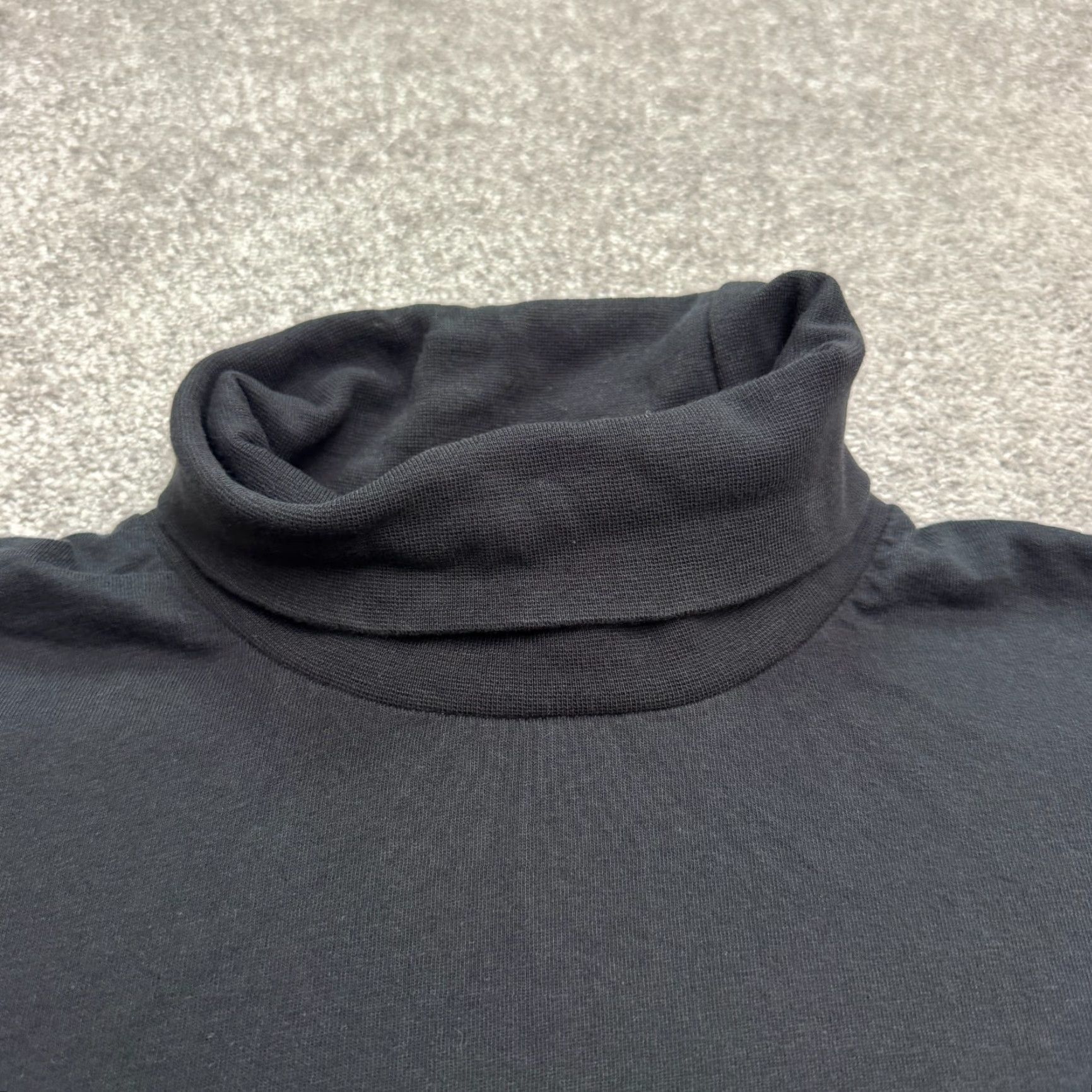 Urban Outfitters Urban Outfitters Shirt Mens XL Black 100% Cotton Turtleneck Long Sleeve Knit Size US XL / EU 56 / 4 - 3 Thumbnail