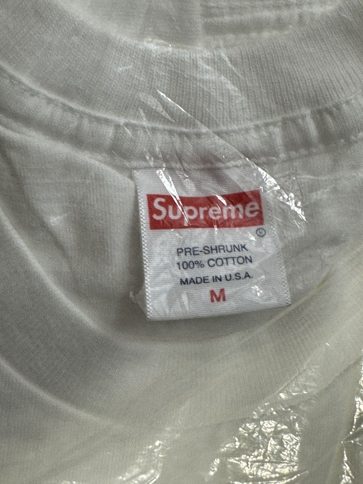 Supreme Supreme Ralph Steadman Box Logo Tee White Size US M / EU 48-50 / 2 - 4 Thumbnail