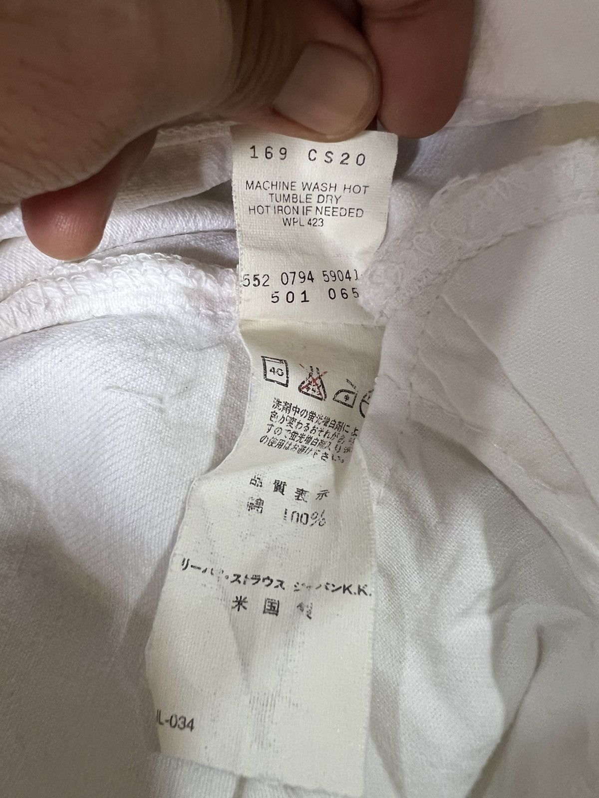 Levi's Vintage Clothing 🔥Vintage Levis 501 Button 552 Denim Size US 30 / EU 46 - 17 Thumbnail