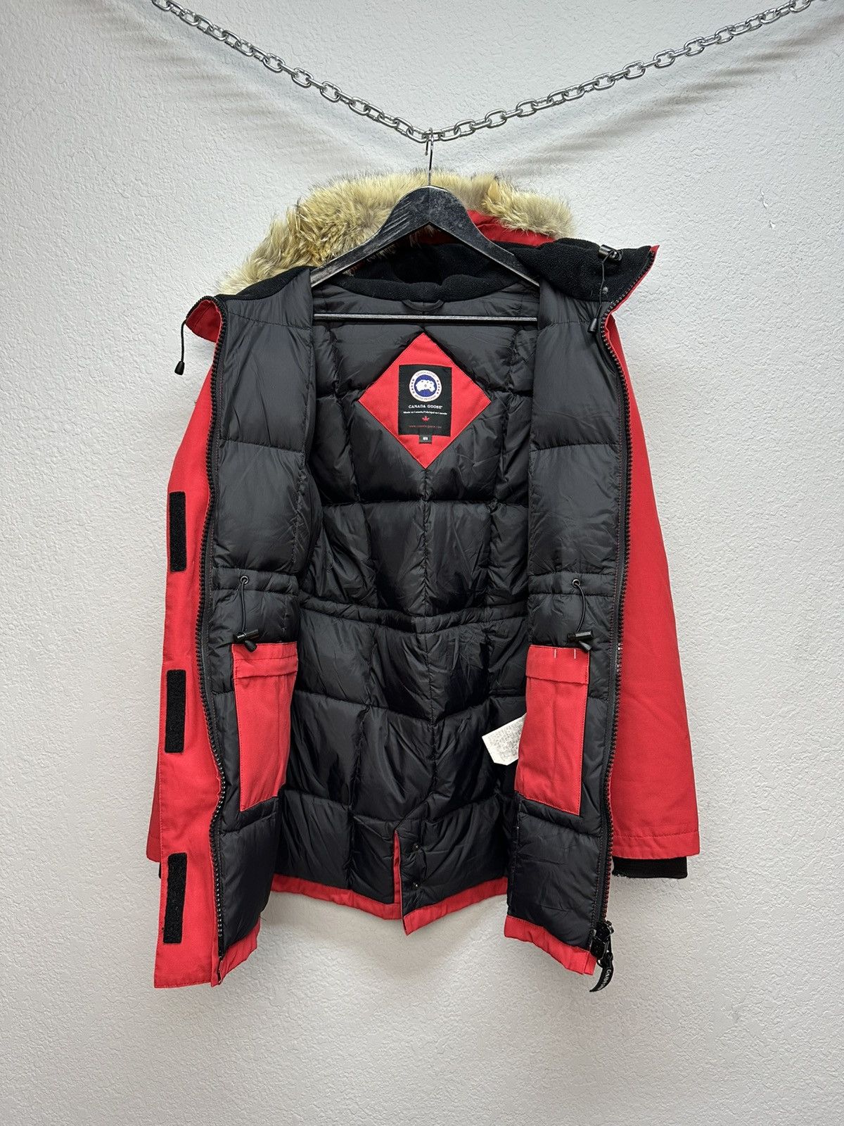 Canada Goose Vintage Canada Goose Down Puffer Jacket Real Fur Canada Size M / US 6-8 / IT 42-44 - 10 Thumbnail