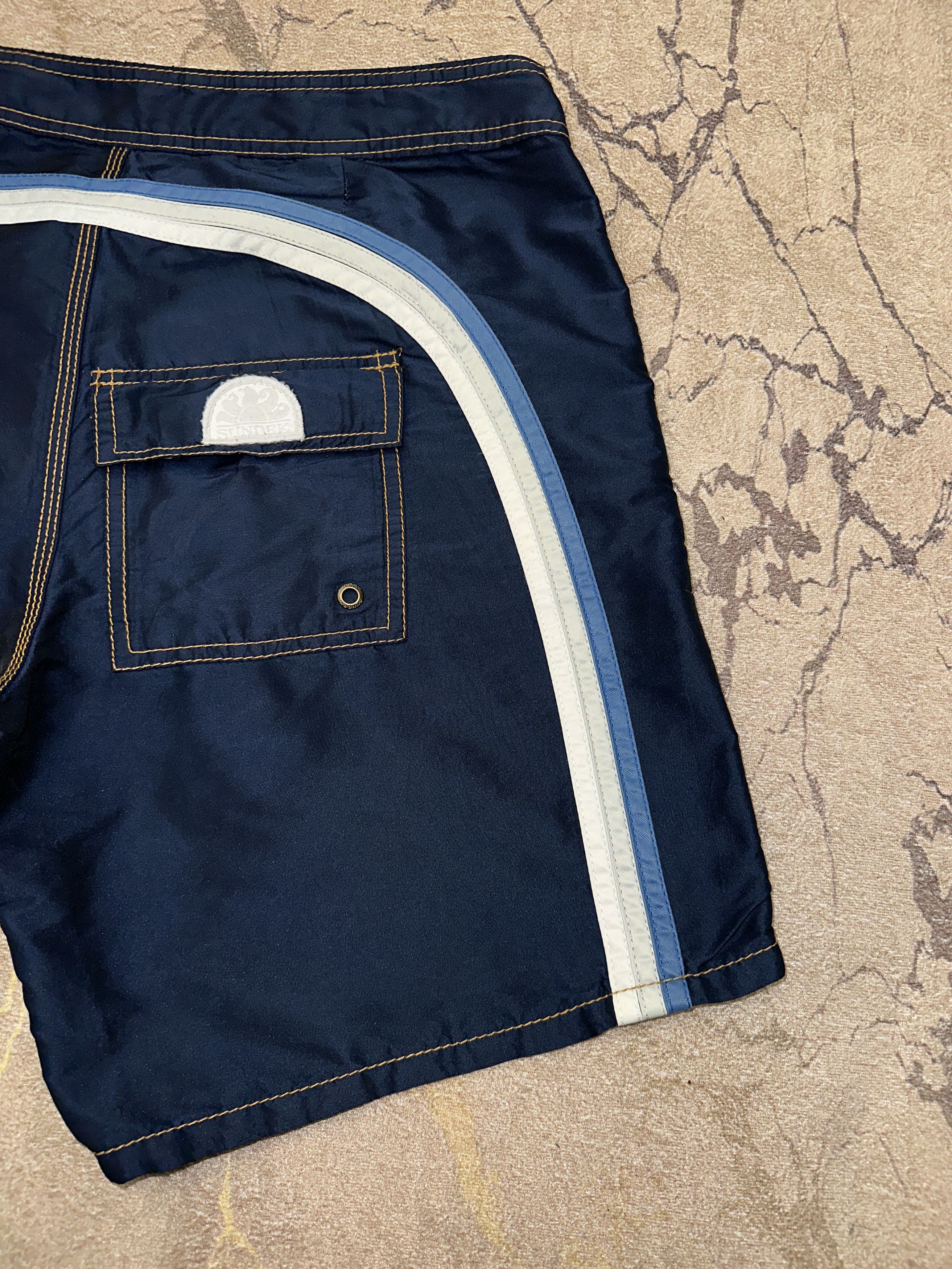 Sundek Sundek 32 Long Board Shorts Surf Trunks BathSuit Size 32 S Size US 32 / EU 48 - 4 Thumbnail
