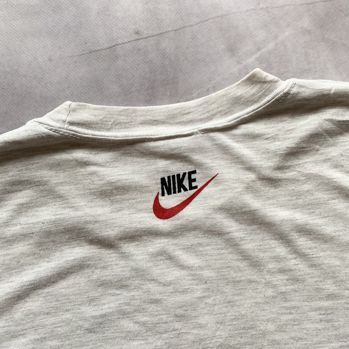 Nike × Vintage 80-90s Rare Nike Run Center Logo Archive T-Shirt Tee Size US M / EU 48-50 / 2 - 4 Thumbnail