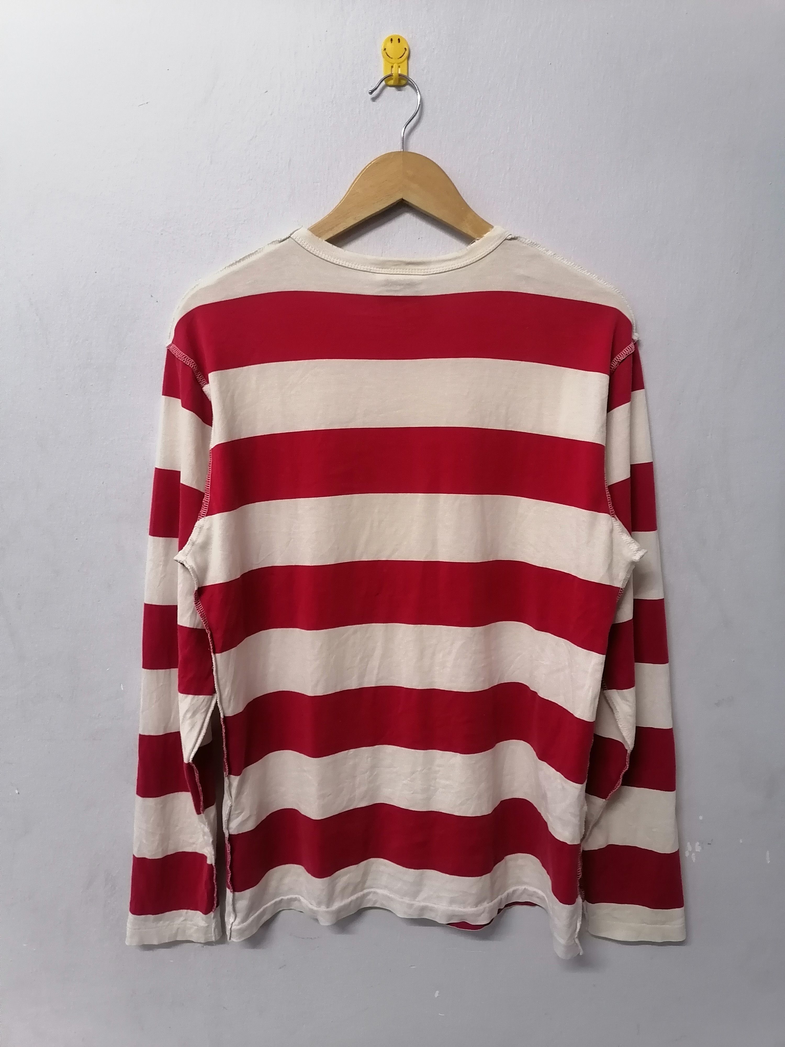 Bape A Bathing Ape "Where's Waldo" Ape Head Sunrise Stripe Tee Size US M / EU 48-50 / 2 - 11 Thumbnail