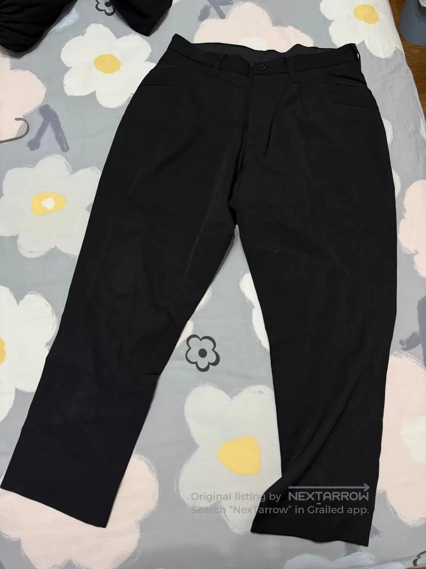 Yohji Yamamoto Black Casual Pants Size 32. Size US 32 / EU 48 - 2 Thumbnail
