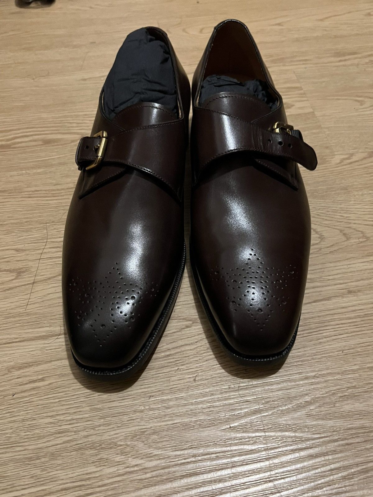 Ralph Lauren Purple Label Ralph Lauren purple label single monk dress shoes Size US 10 / EU 43 - 2 Thumbnail