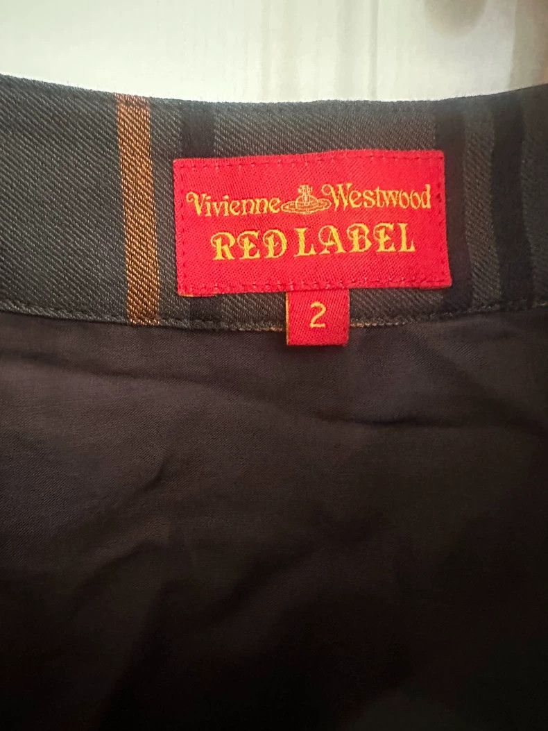 Vivienne Westwood Vivienne Westwood size2 Striped irregular half length dress Size 28" / US 6 / IT 42 - 3 Thumbnail