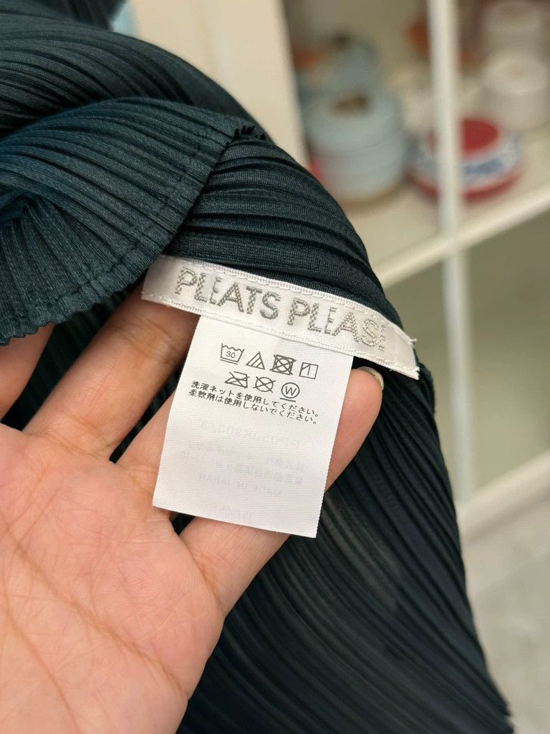 Issey Miyake issey miyake size:3 Dark green short-sleeved shirt 2505-Ne Size XXS / US 00 / IT 34 - 3 Thumbnail
