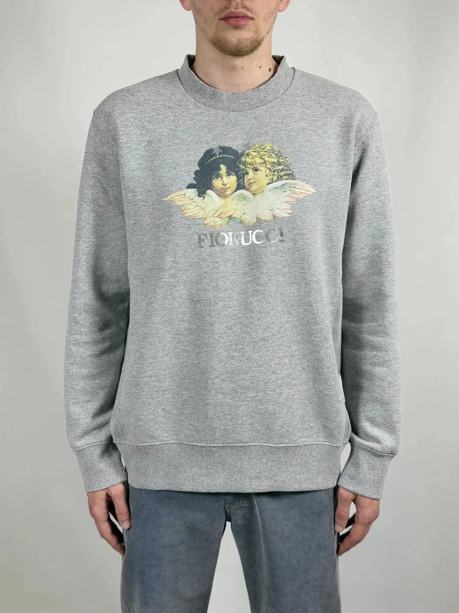 Fiorucci Fiorucci Angels print sweatshirt crewneck Size US XL / EU 56 / 4 - 2 Thumbnail