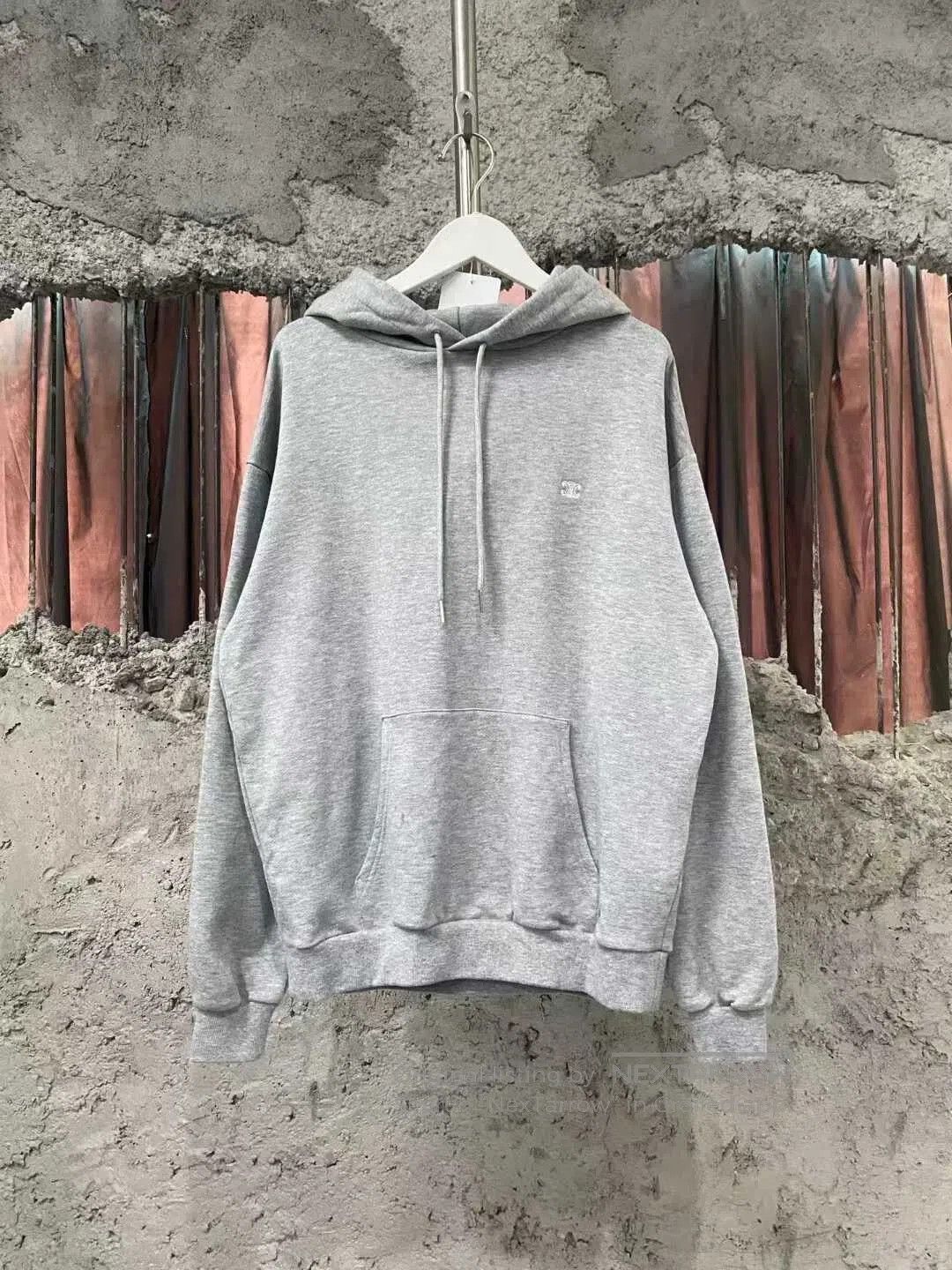 Celine gray celine hoodie with logo. Size US S / EU 44-46 / 1 - 1 Thumbnail