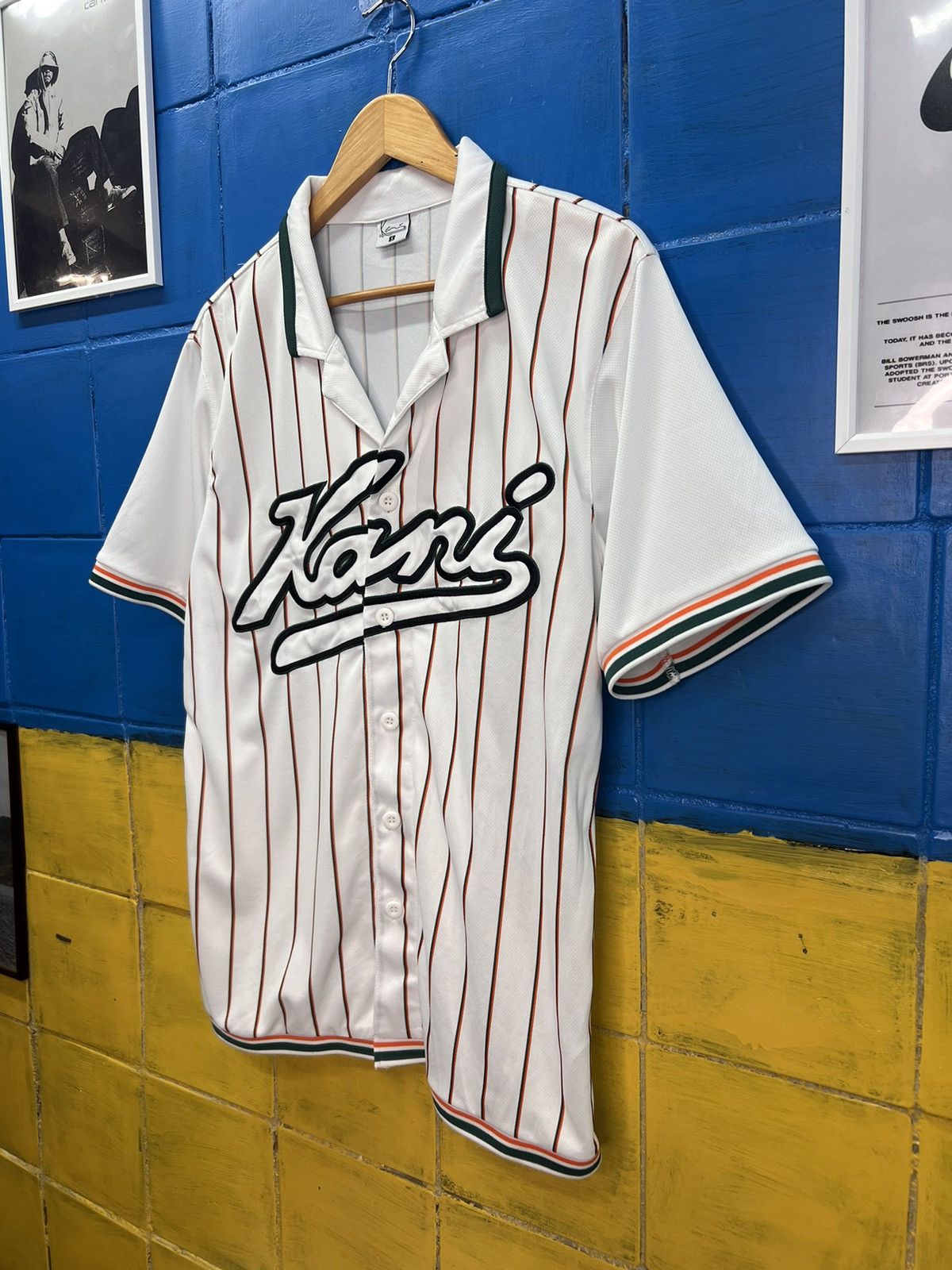 Karl Kani × Vintage Karl Kani T-shirt Big Logo Size US S / EU 44-46 / 1 - 4 Thumbnail