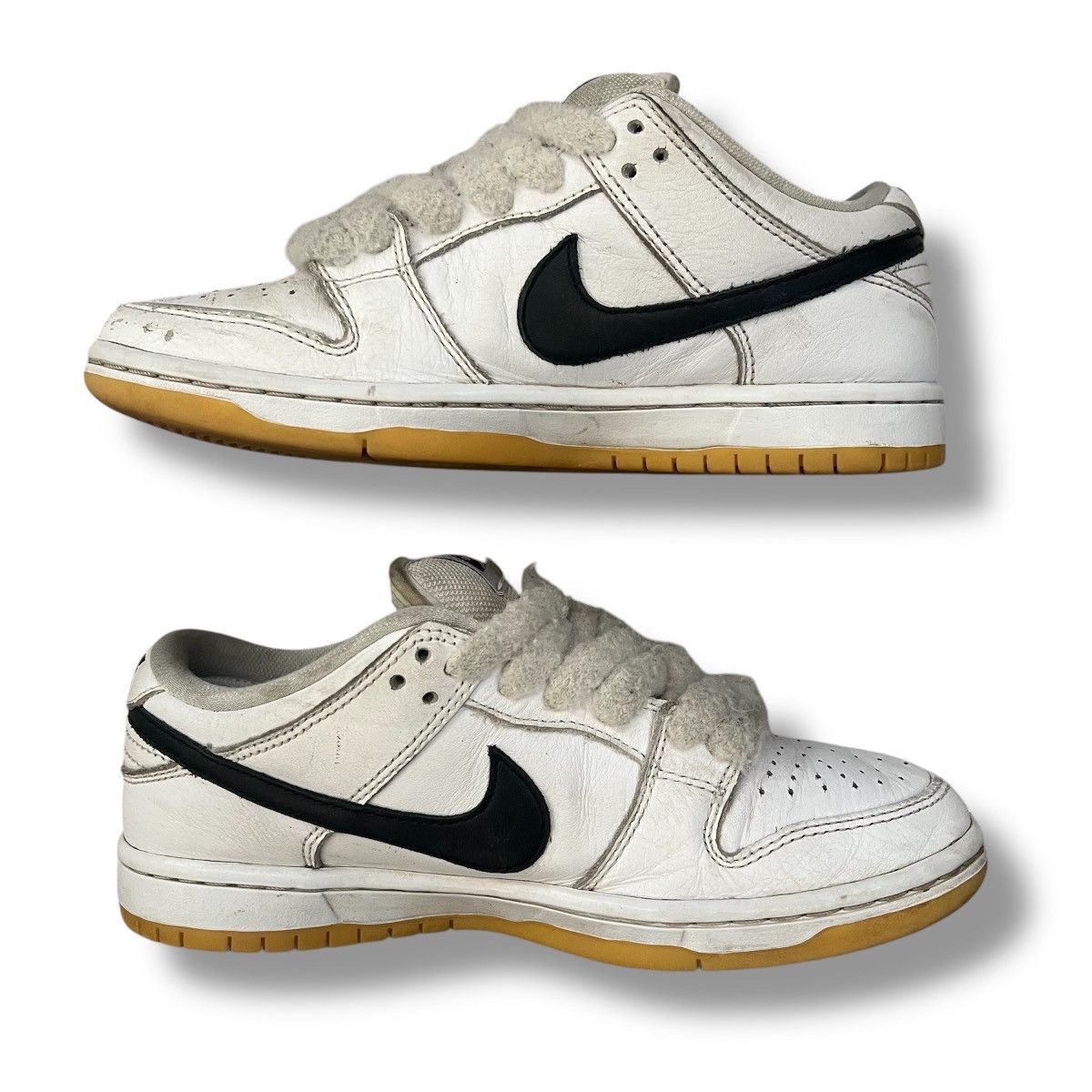 Nike × Nike SB Nike SB Dunk Low - White Gum Size US 5.5 / EU 38 - 2 Thumbnail