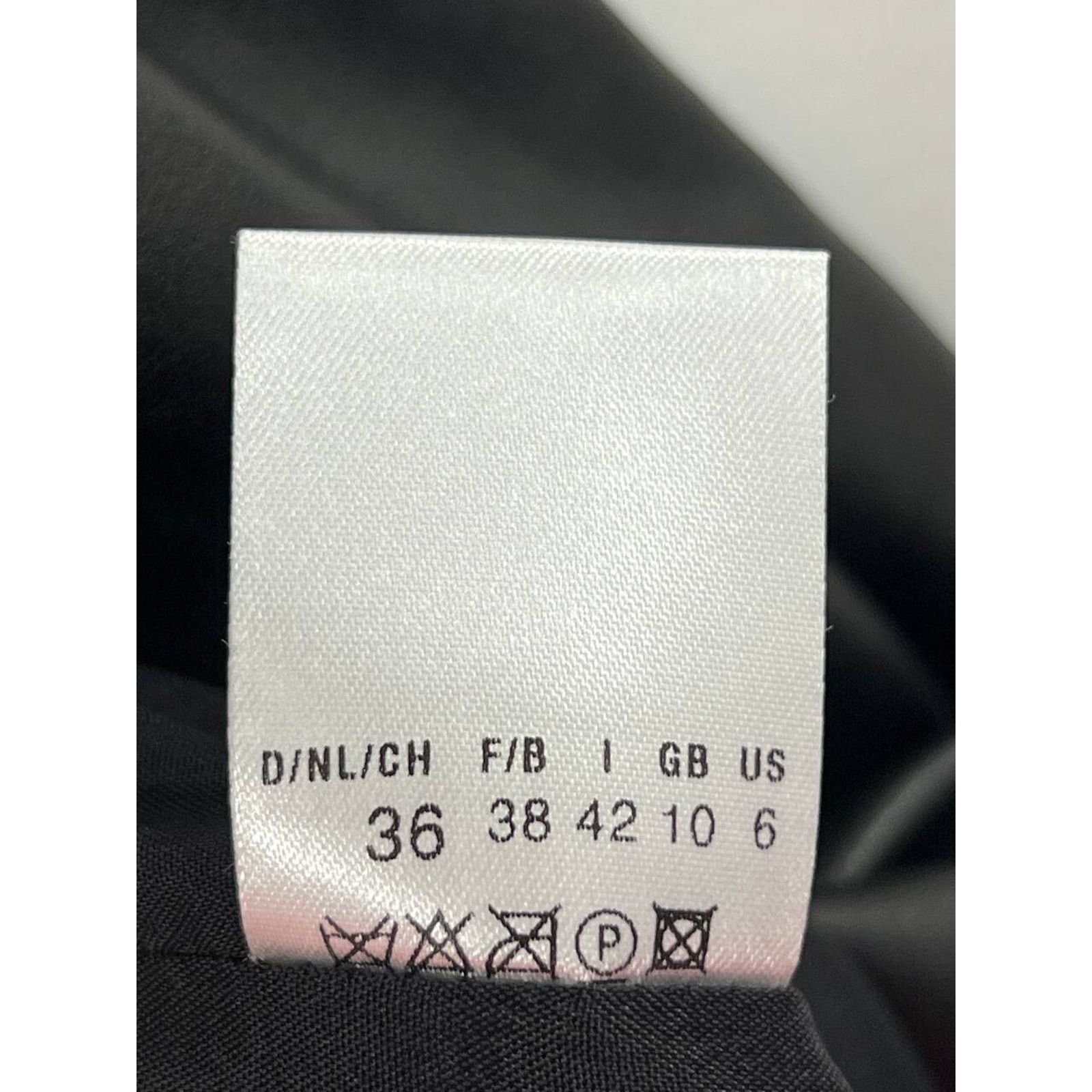 & Other Stories Barbara Schwarzer Lather Zip Midi Black Size 6 A000396 Size M / US 6-8 / IT 42-44 - 7 Thumbnail