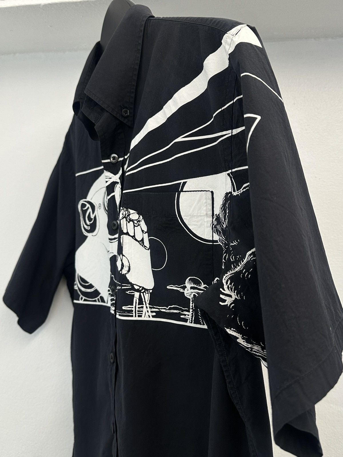 Prada Prada SS17 James Jean Laser Monkey Shirt Size US L / EU 52-54 / 3 - 3 Thumbnail
