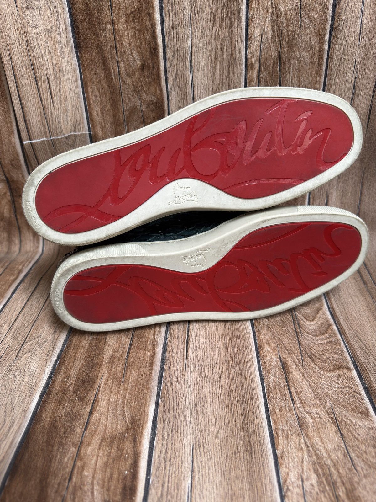 Christian Louboutin 🕷️🔋Louis python sneaker Size US 13 / EU 46 - 16 Thumbnail