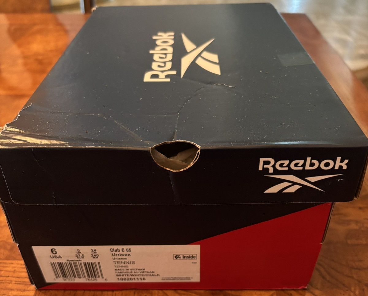 Reebok Reebok Club C 85 'White Grey Chalk' Size US 6 / EU 39 - 7 Thumbnail