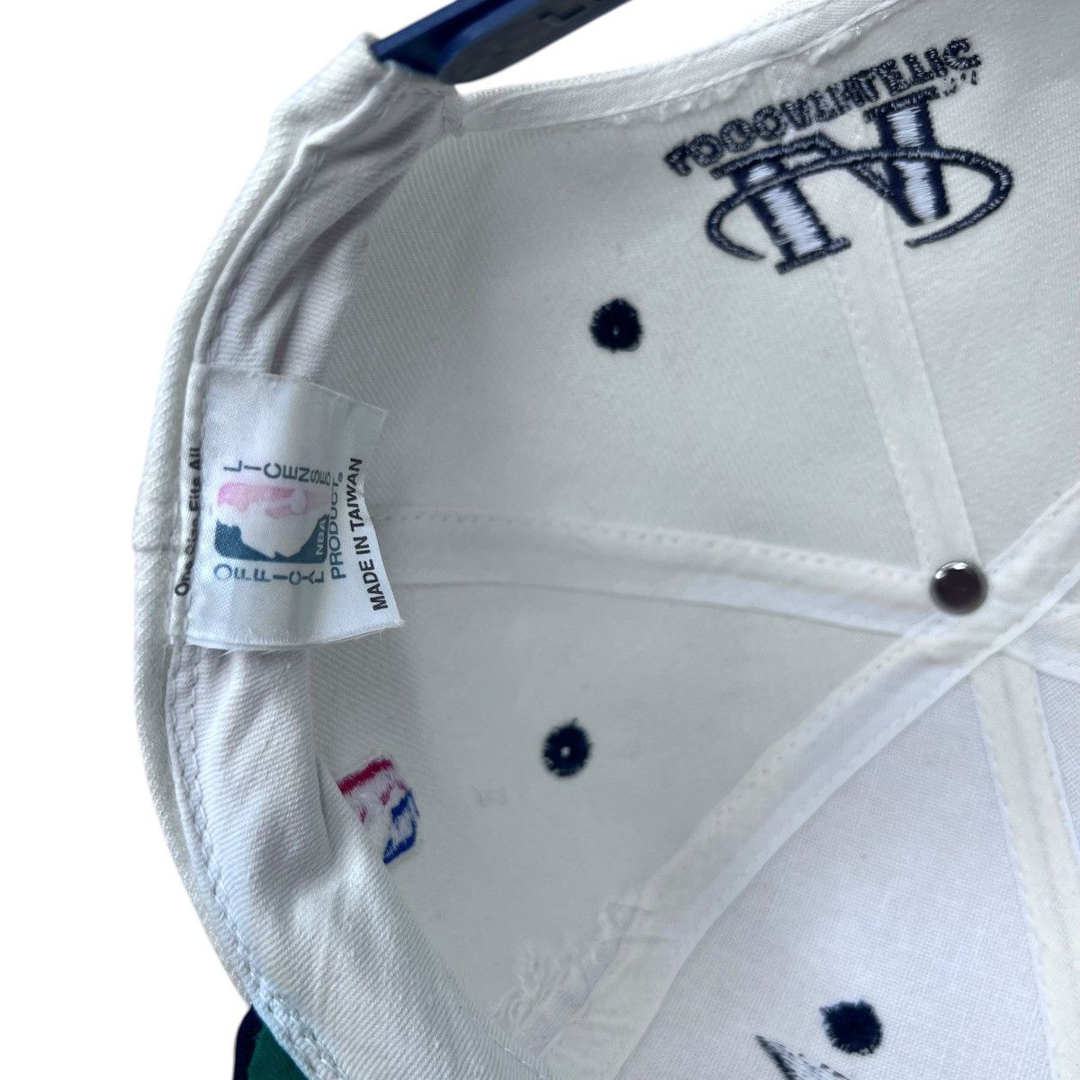 Logo Athletic 1990s NBA Denver Nuggets Logo Athletic Sharktooth Snapback Size ONE SIZE - 11 Thumbnail
