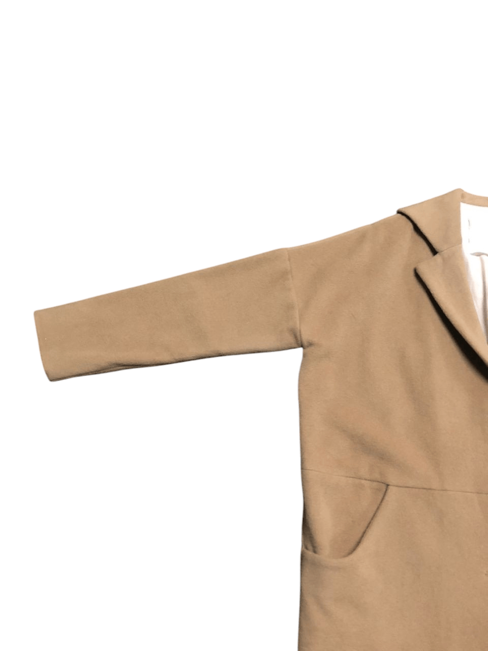 Japanese Brand Inconnue Wool Over Coat Nice Design Size M / US 6-8 / IT 42-44 - 10 Thumbnail