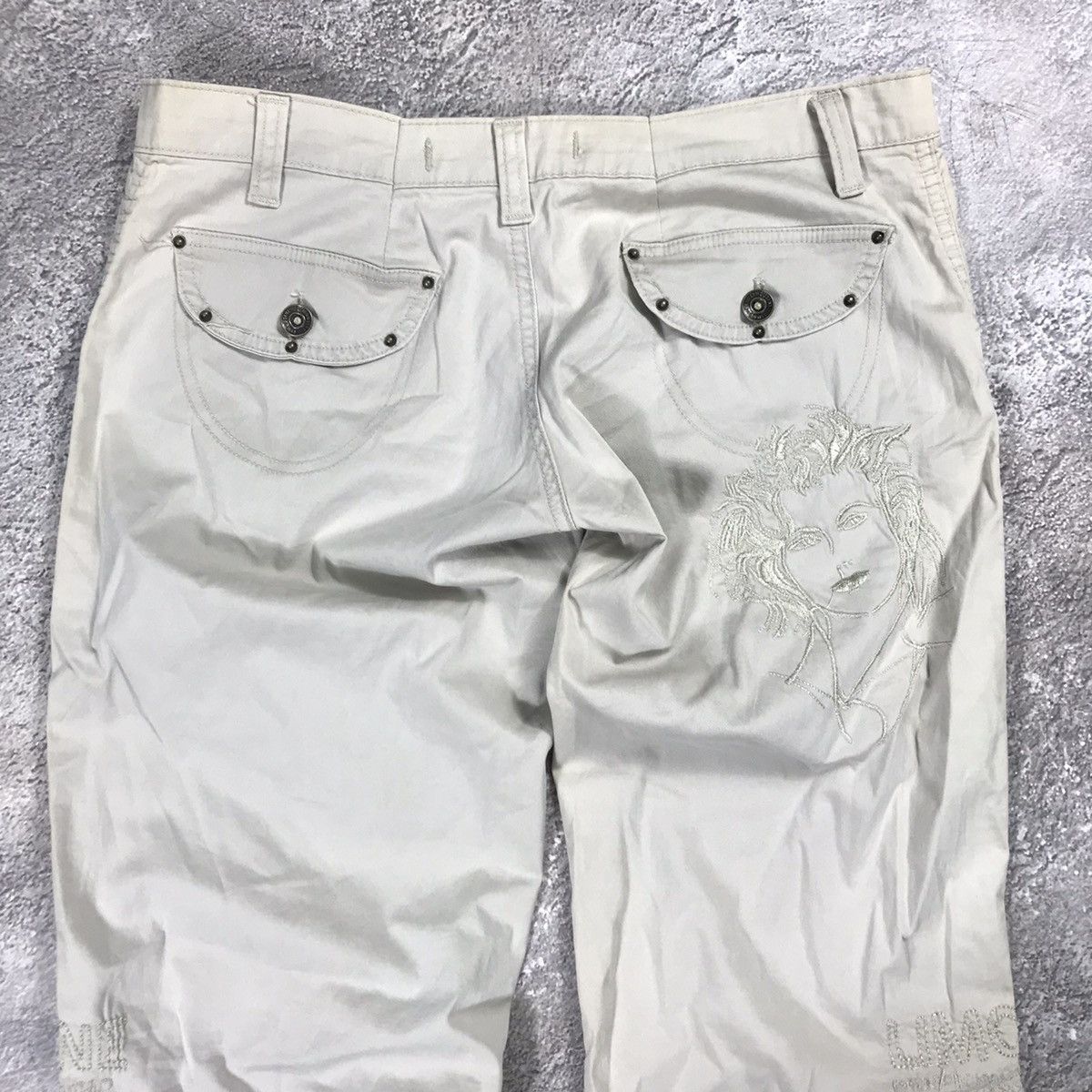 Vintage Vintage 90s Baggy Cargo Pants Flared Parachute Streetwear 30 Size 30" / US 8 / IT 44 - 7 Thumbnail