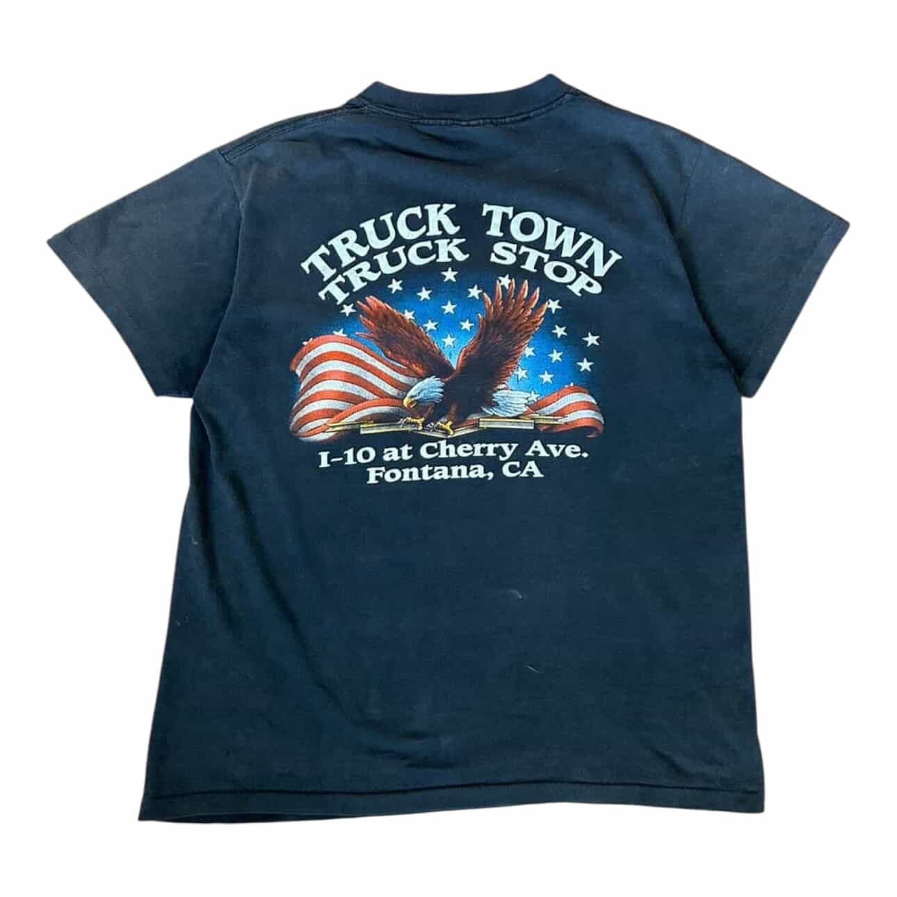 Vintage 1992 Vintage CMJ American Biker “Follow the Spirit” T-Shirt Size US M / EU 48-50 / 2 - 4 Thumbnail