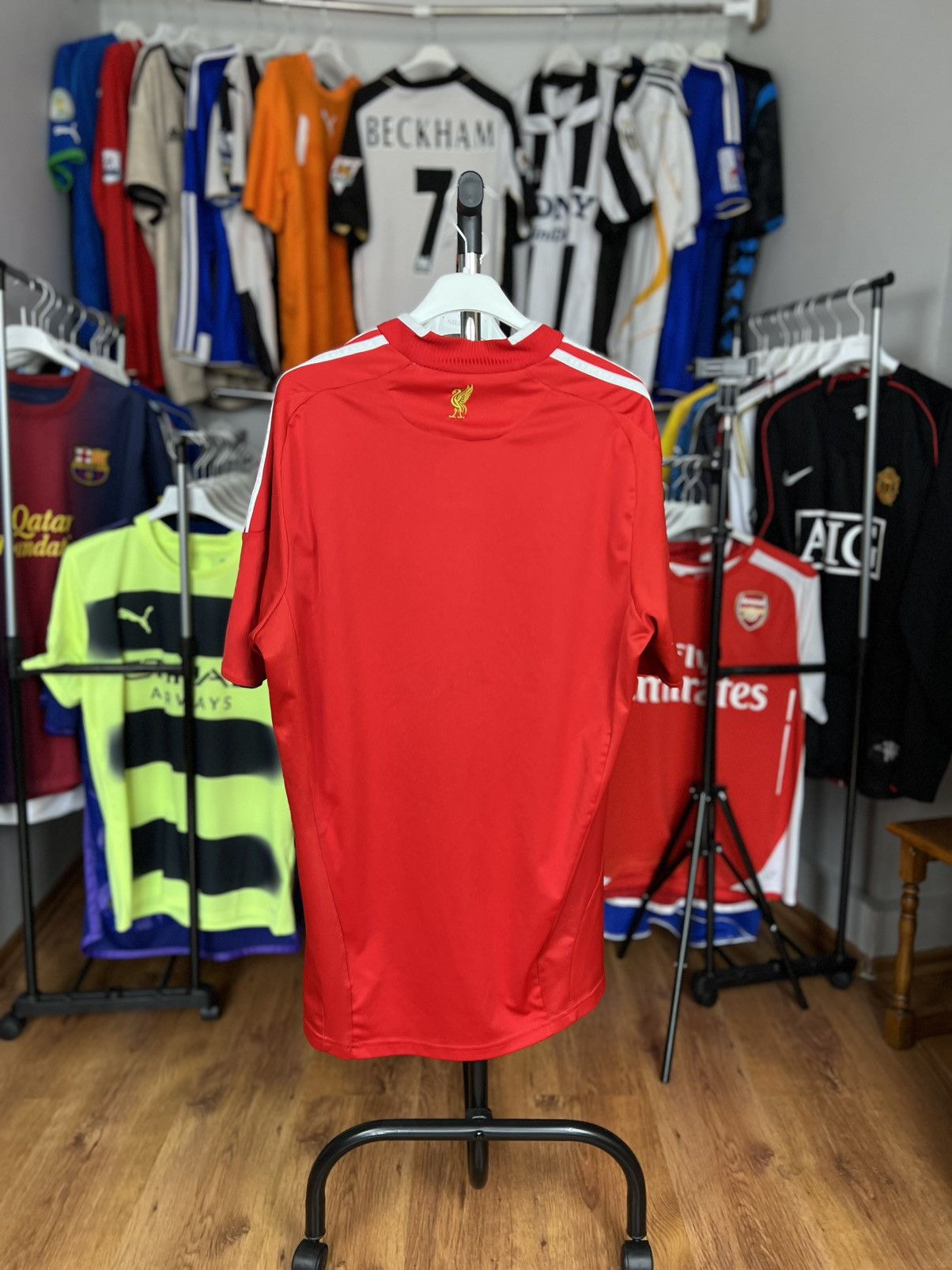 Adidas Soccer Jersey Liverpool 2008/09 Vintage Retro Kit Size US M / EU 48-50 / 2 - 2 Thumbnail