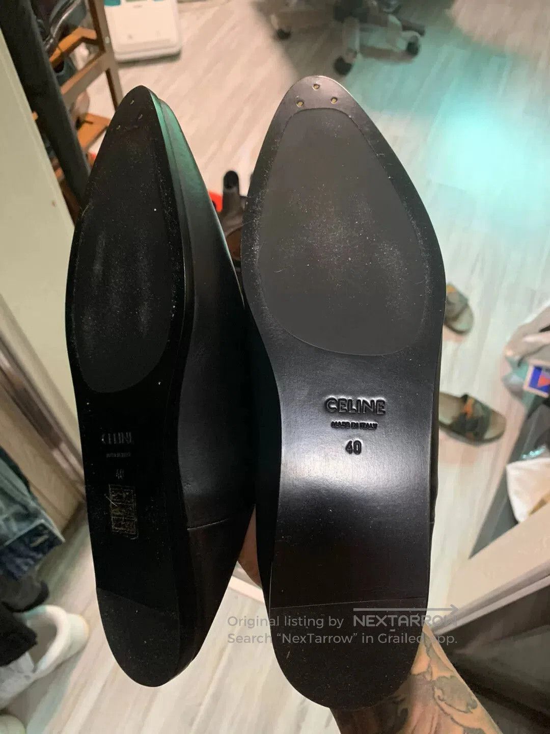 Celine black celine mules size 40 brand new. Size US 11 / EU 44 - 3 Thumbnail