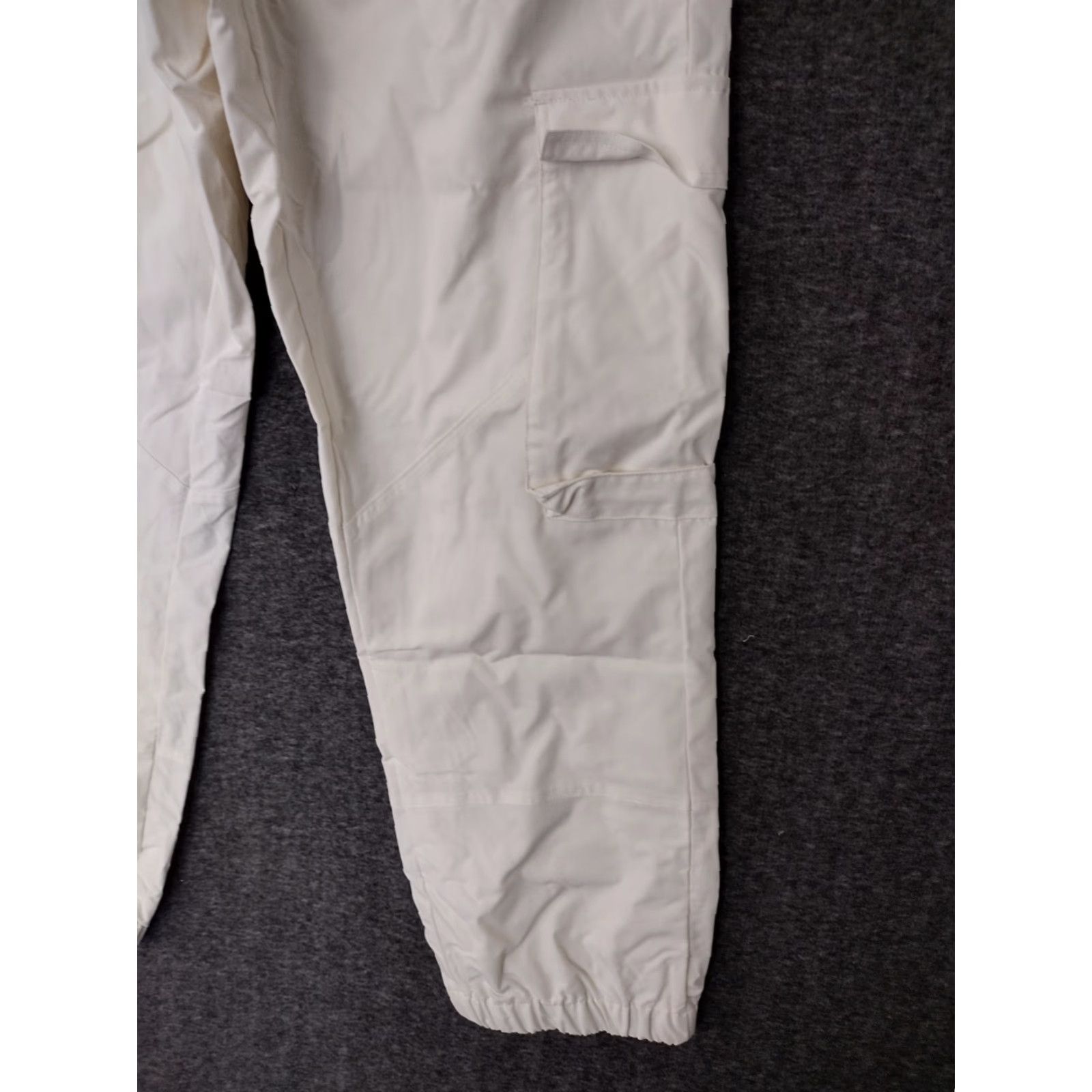 Vintage Stylus Ladarius Campbell Cargo Pants Men Size S/M Ivory Adjustable Stretch Size US 29 - 7 Thumbnail