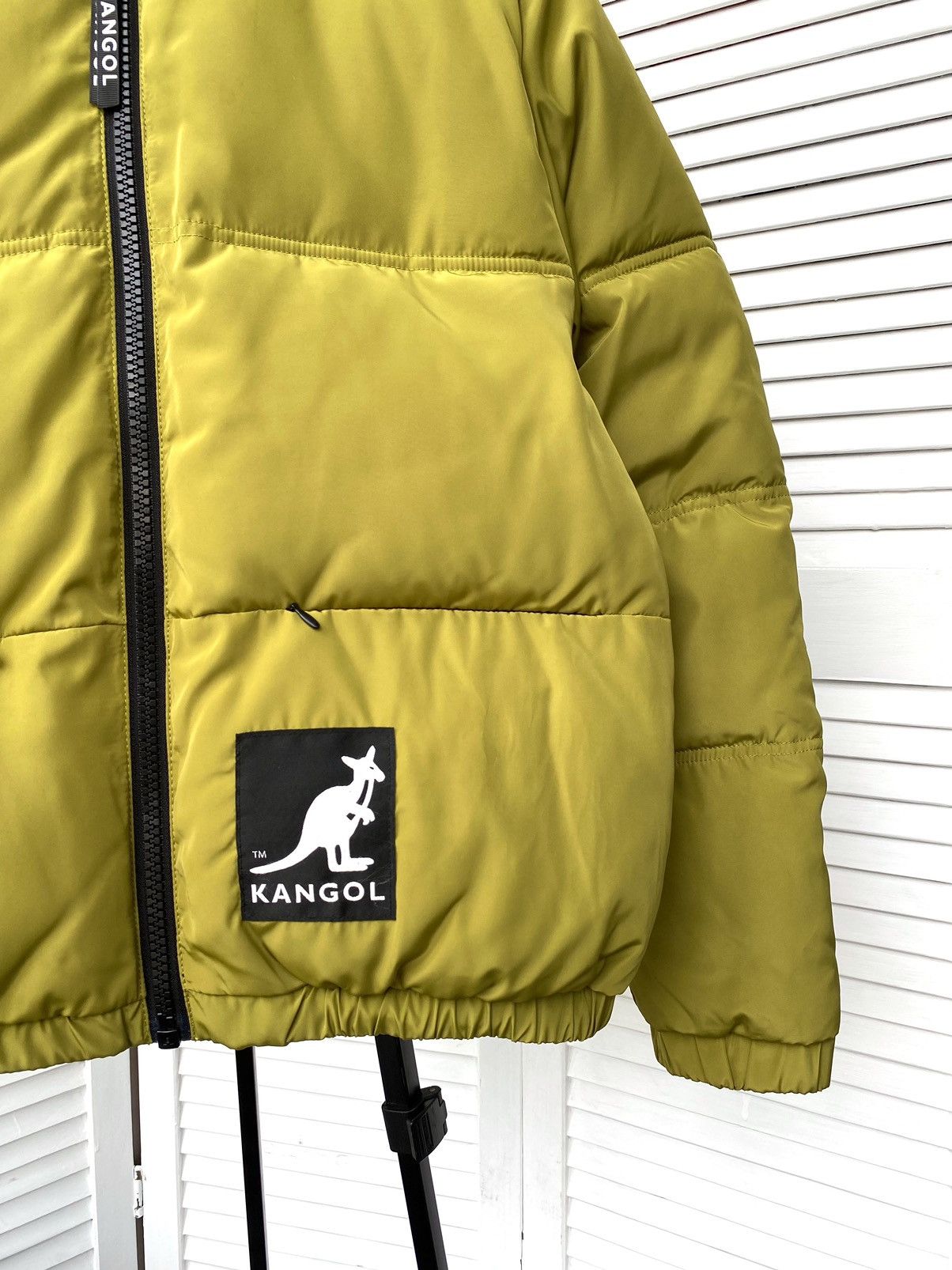 H&M × Kangol Kangol X H&M Green Puffer Cropped Jacket Size S / US 4 / IT 40 - 6 Thumbnail