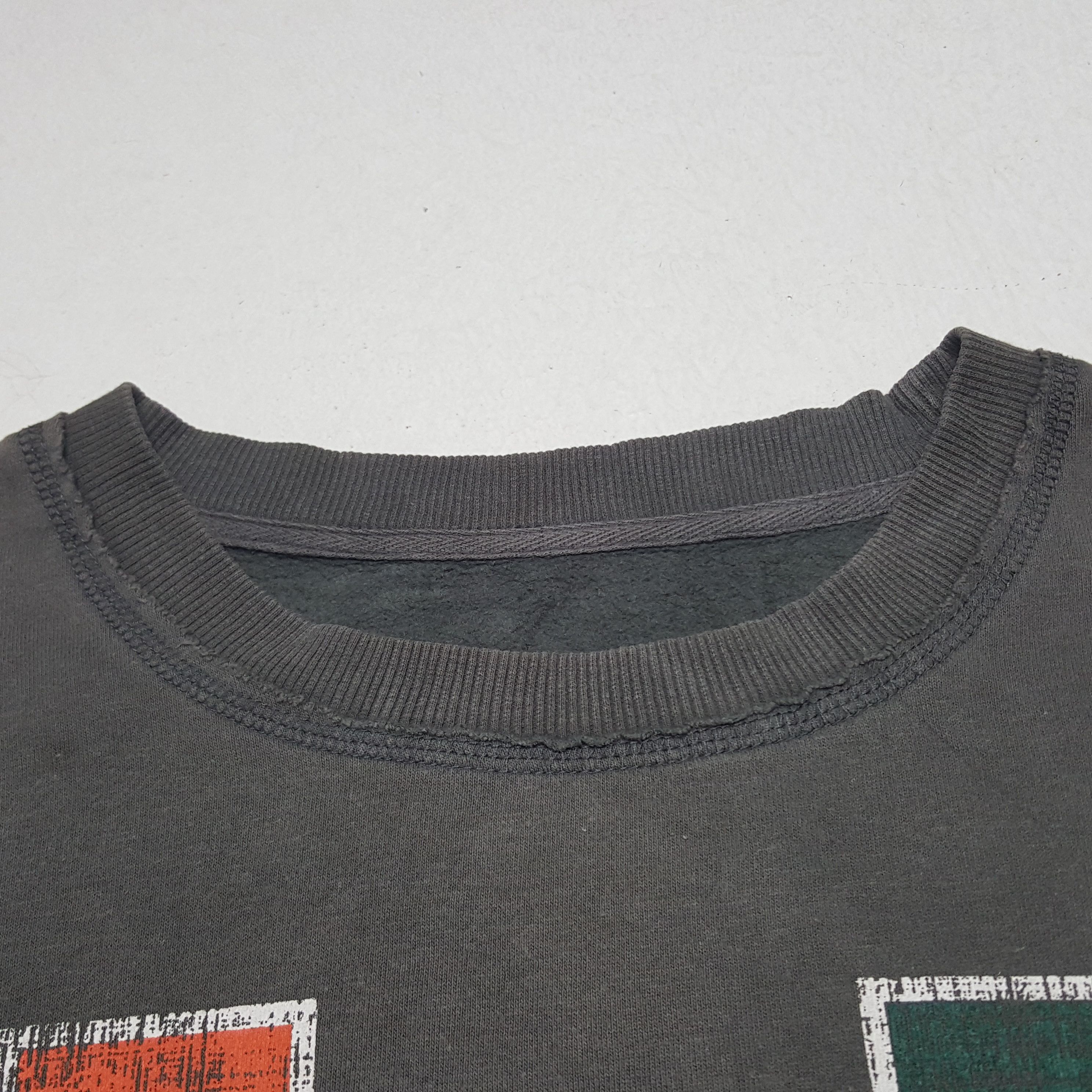 Colosseum Athletics × NFL × Vintage Vintage Miami Hurricanes American Football Team Sweatshirt Size US M / EU 48-50 / 2 - 5 Thumbnail