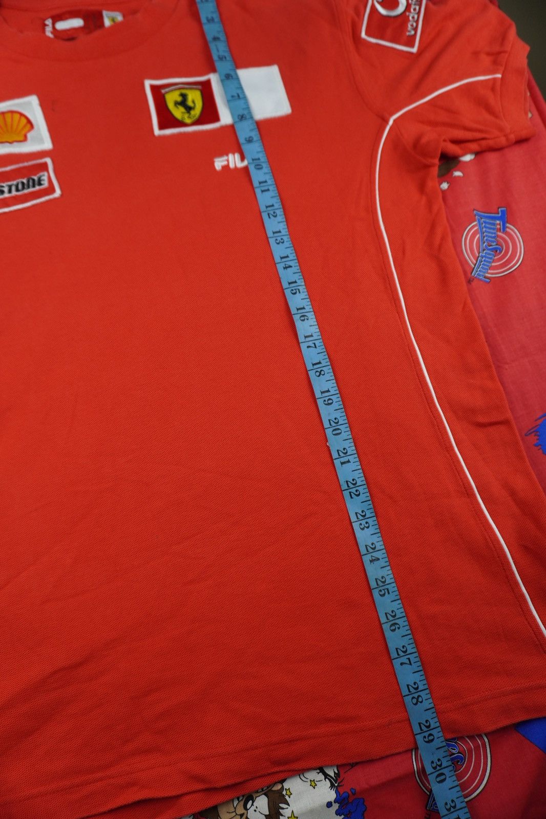 Fila Fila x Ferrari racing team bridgestone vodafone shell tee Size US XL / EU 56 / 4 - 9 Thumbnail