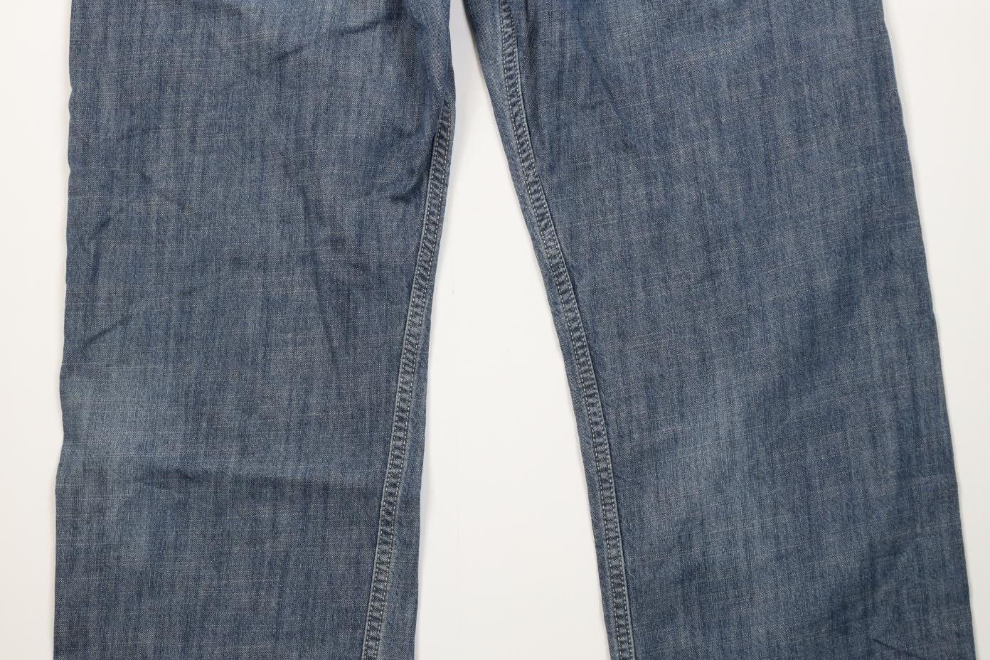 Levi's Vintage Y2K Levis 569 Chambray Loose Straight Wide Leg Jeans Size US 34 / EU 50 - 13 Thumbnail