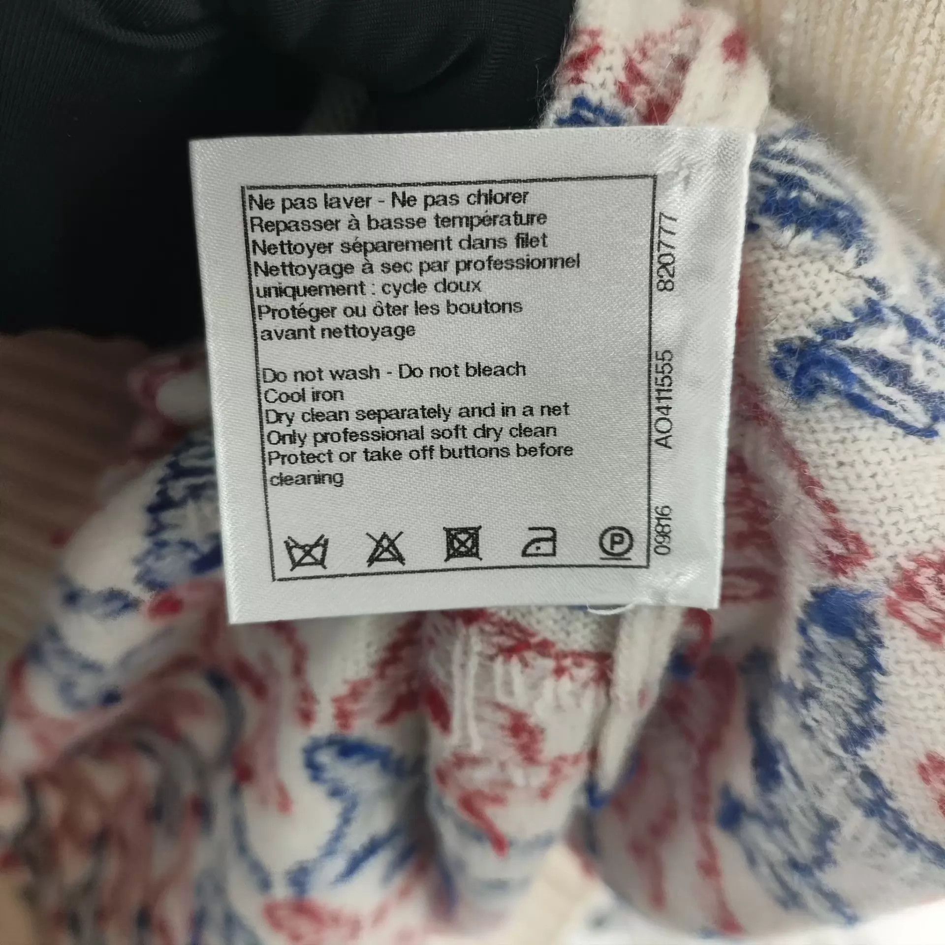 Chanel Chanel Airplane Cardigan 36 250610SCTMM24 Size XS / US 0-2 / IT 36-38 - 5 Thumbnail