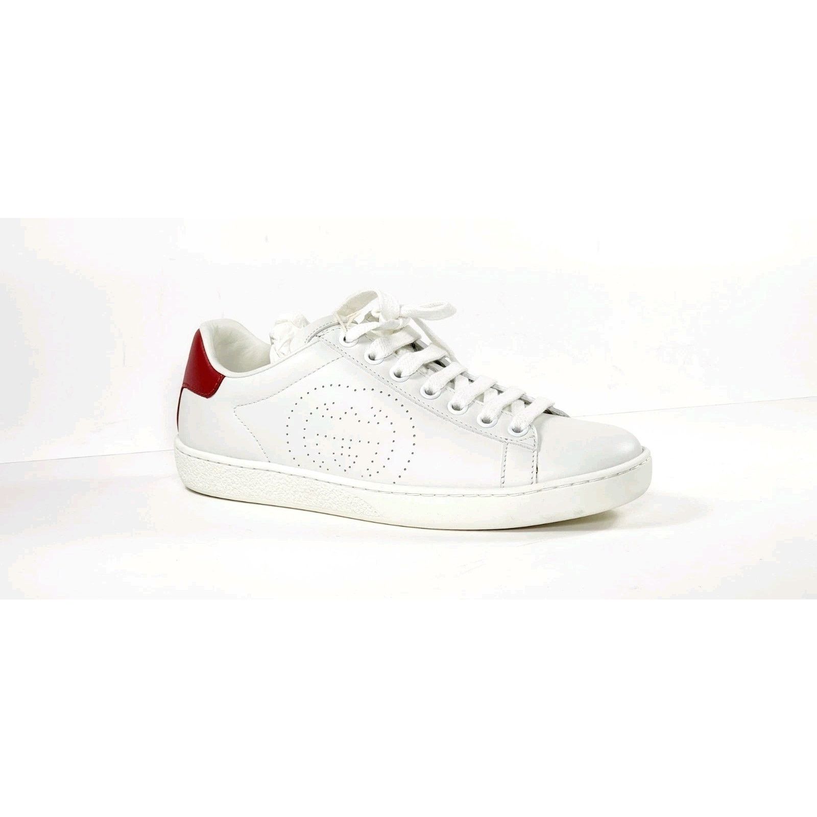 Gucci Gucci Ace Interlocking GG S Women's White AYO70 9078 US4 Size US 4 / IT 34 - 9 Thumbnail