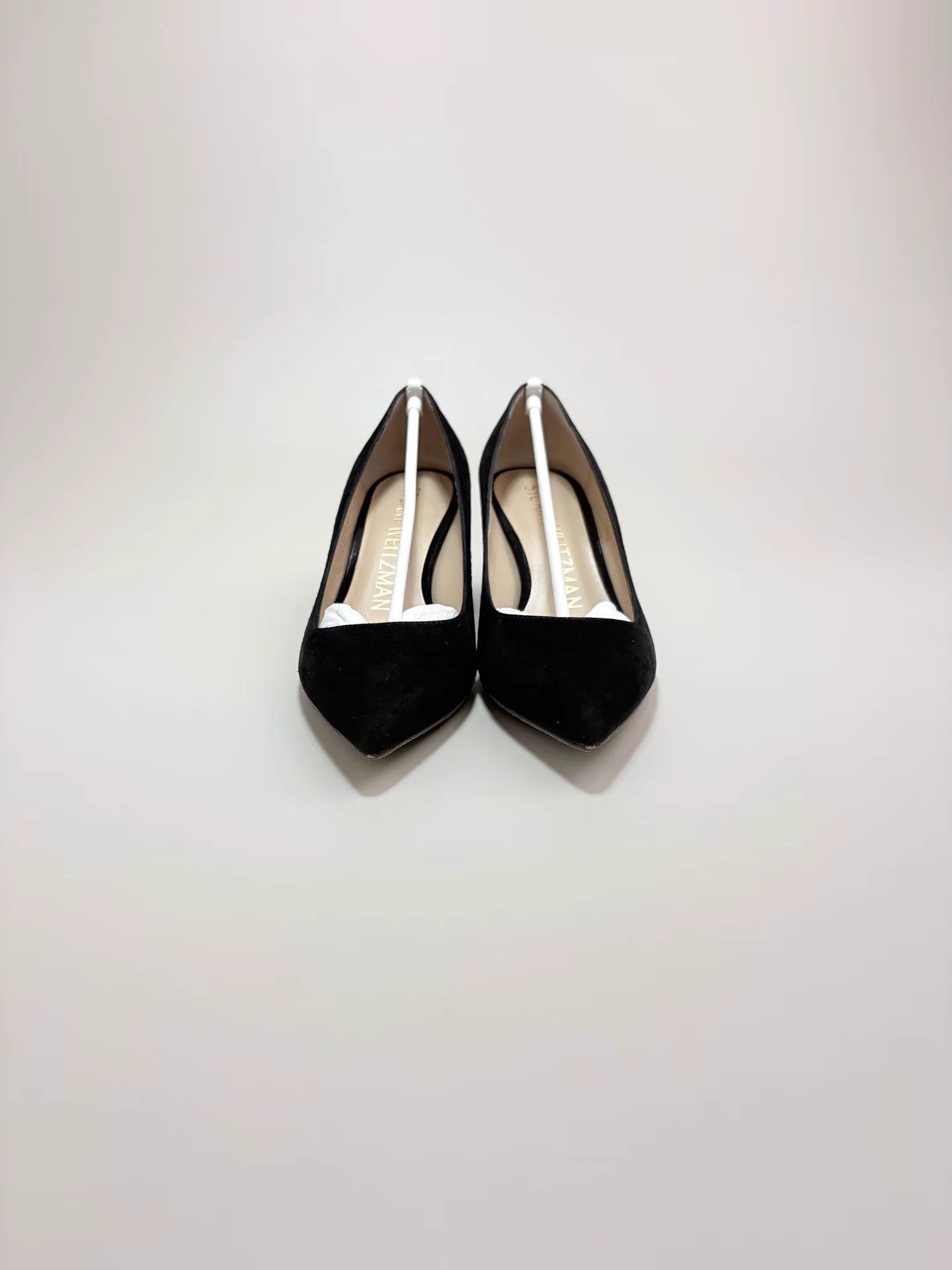 Stuart Weitzman STUART WEITZMAN Black High Heels K1 Size US 6 / IT 36 - 2 Thumbnail