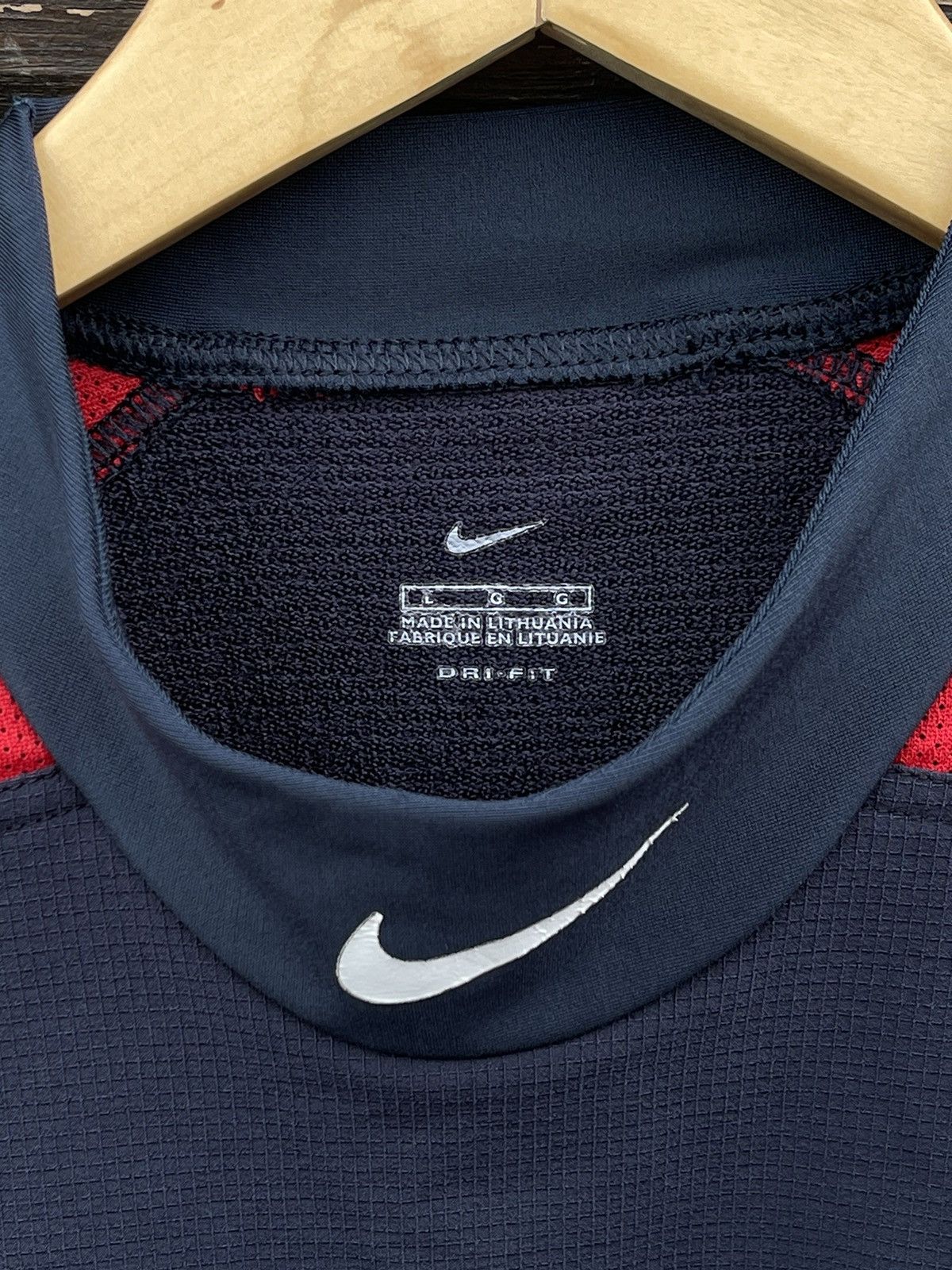 Nike × Vintage Y2K Nike England Rugby drill jersey vintage center logo rare Size US L / EU 52-54 / 3 - 8 Thumbnail