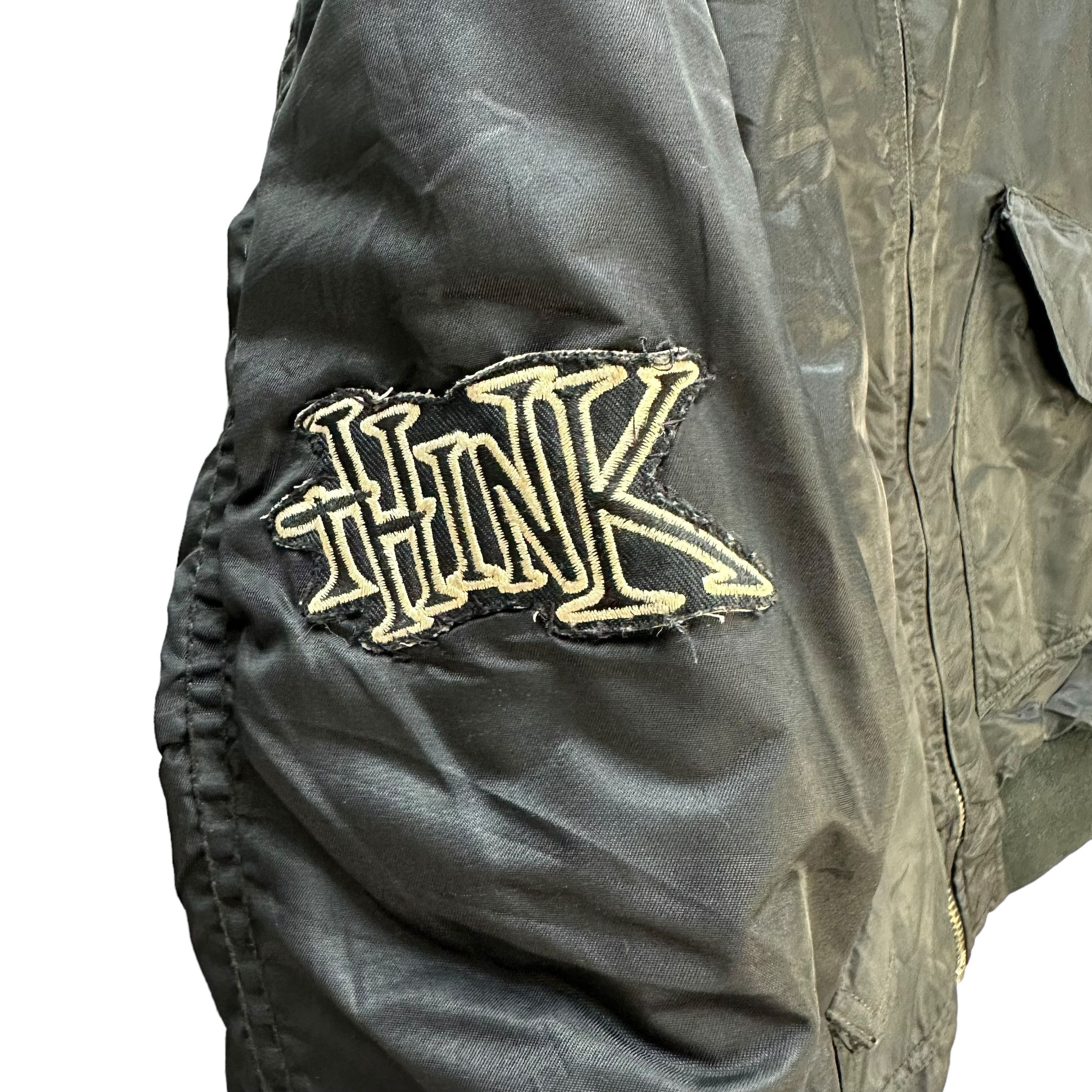 Vintage 88’ WHITE ZOMBIE Freakazoid Heaven Bomber Jacket #A46-1083 Size US M / EU 48-50 / 2 - 7 Thumbnail