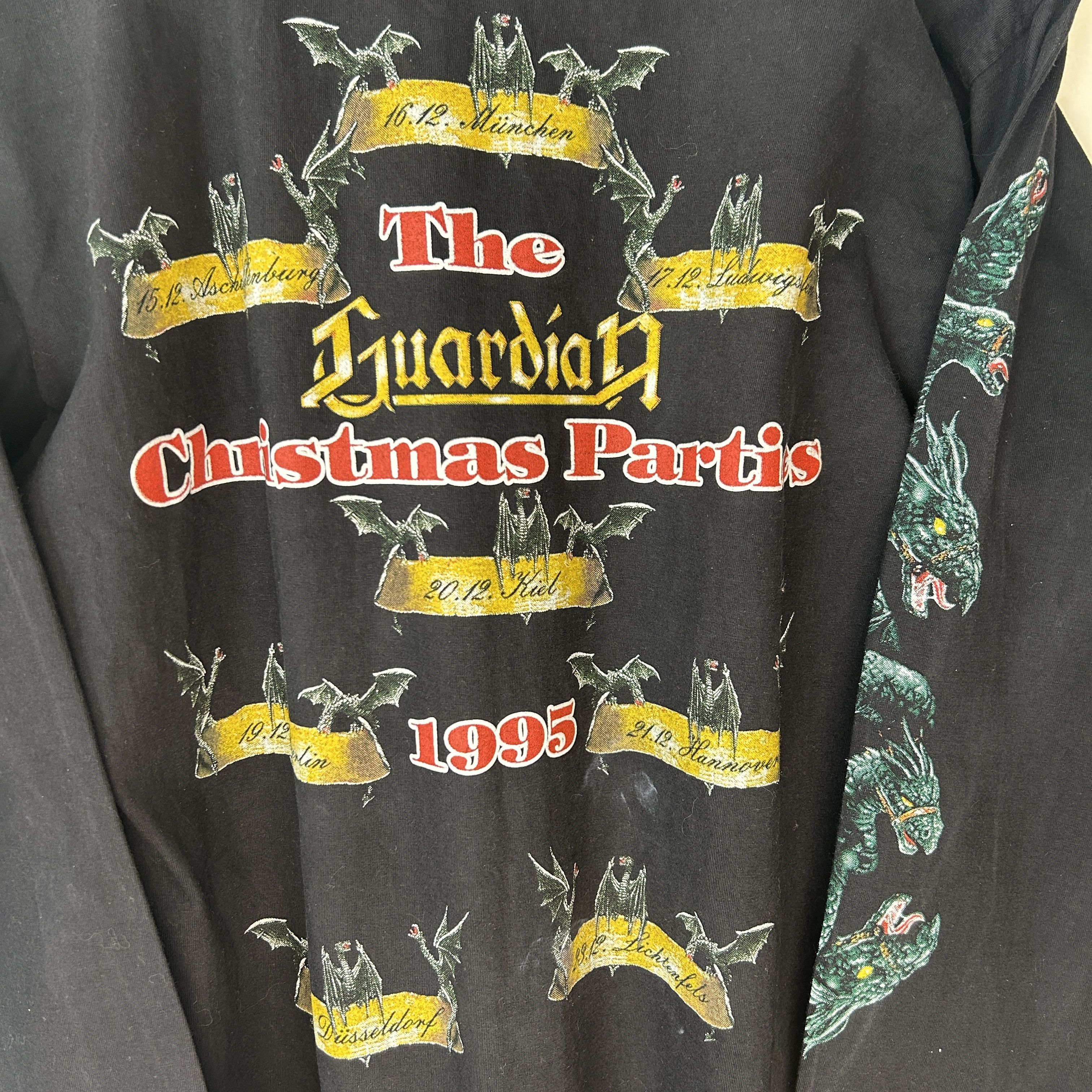 Band Tees Vintage Blind Guardian 1995 Longsleeve Band T-shirt Size US L / EU 52-54 / 3 - 4 Thumbnail