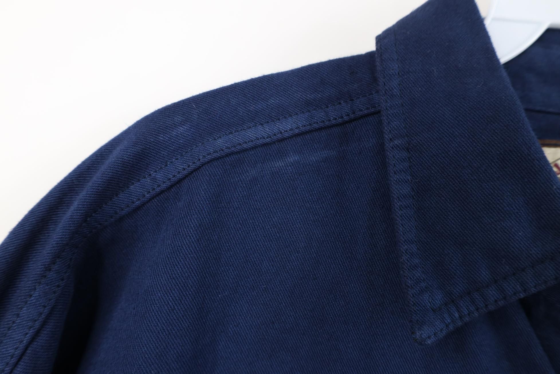 Vintage Deadstock Vintage 90s Streetwear Denim Collared Button Shirt Size US M / EU 48-50 / 2 - 6 Thumbnail