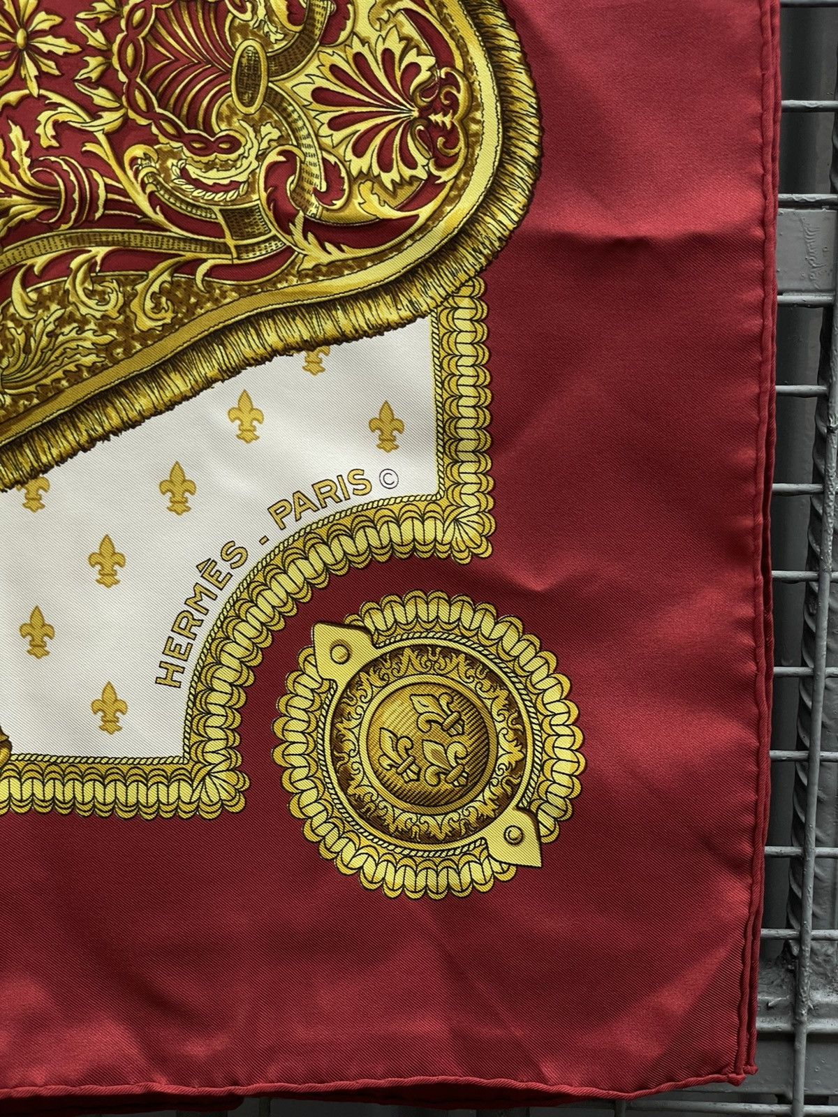 Hermes Hermès "Selles à Housse" | Silk Scarf Size ONE SIZE - 2 Thumbnail