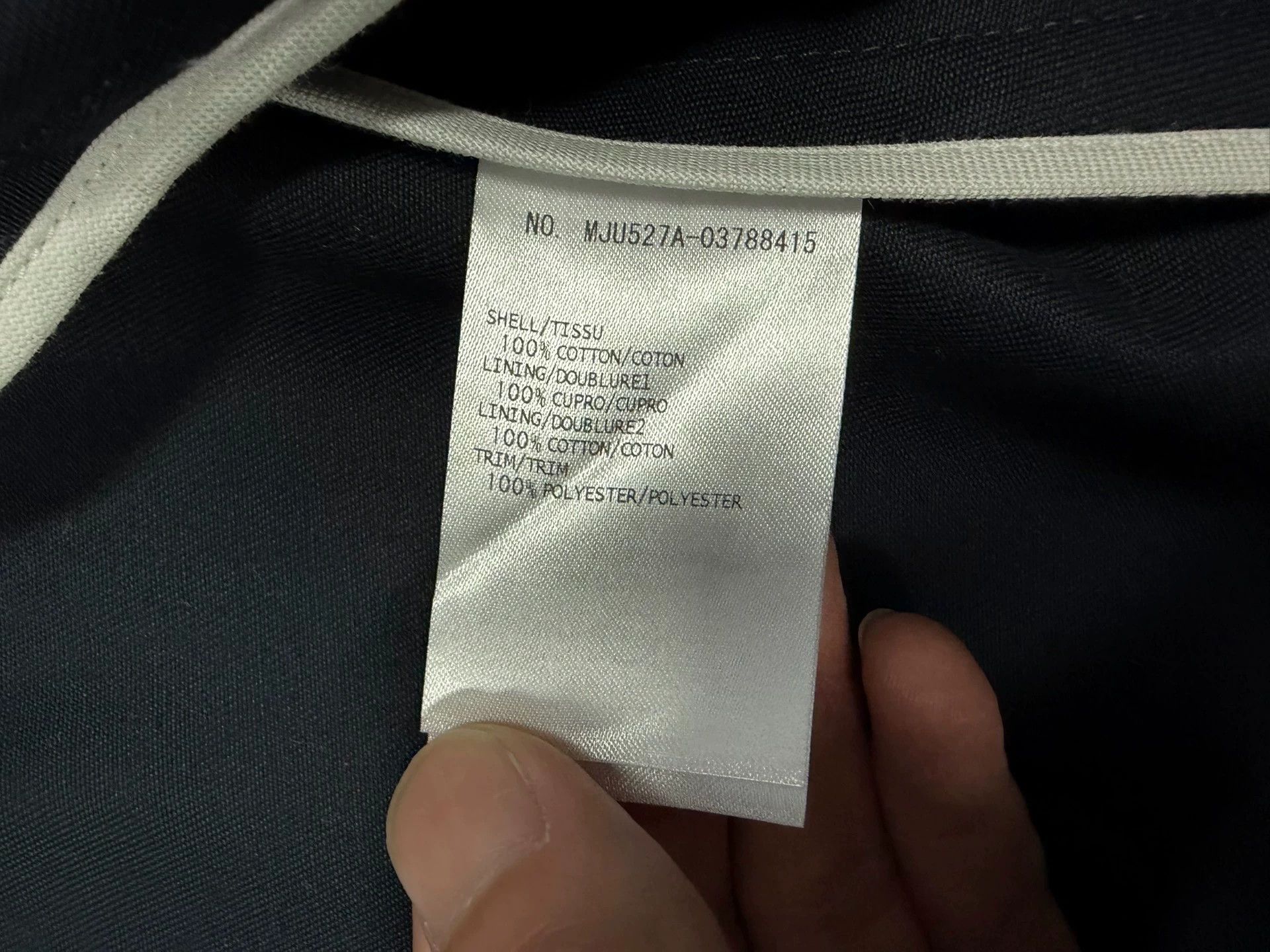 Thom Browne Thom Browne Navy Double Sleeve Tab Gold Blazer Size3 Size US L / EU 52-54 / 3 - 5 Thumbnail
