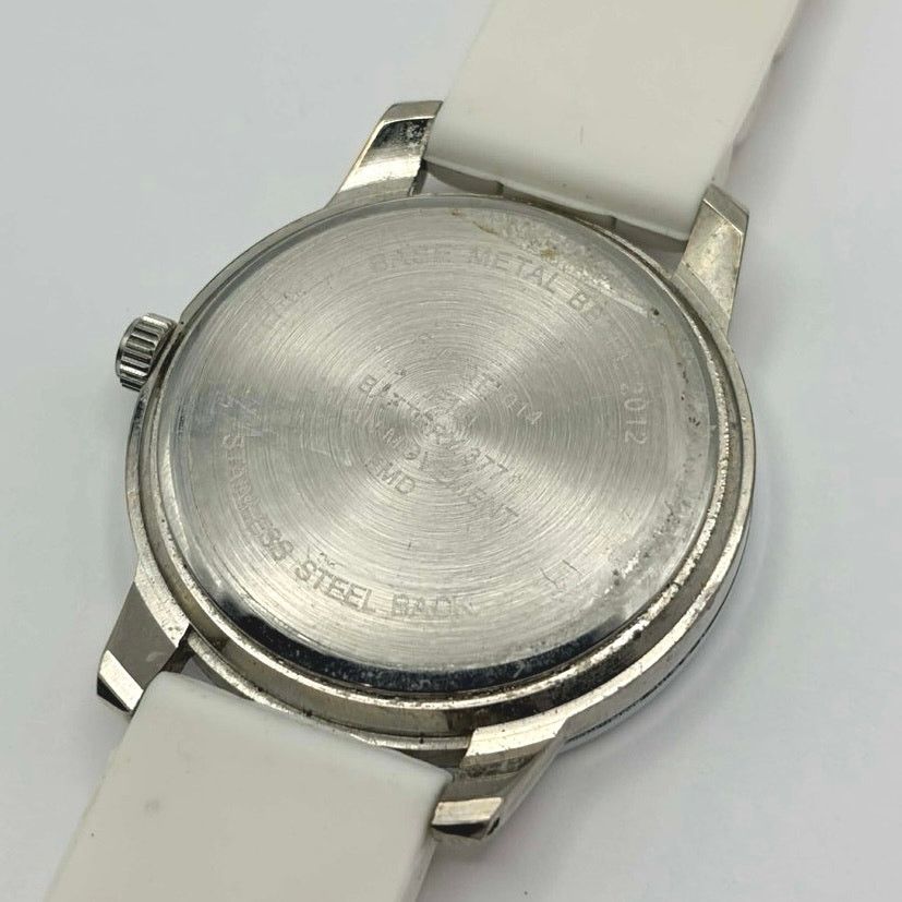 Other White & Silver Retro Men’s Watch Size ONE SIZE - 3 Thumbnail