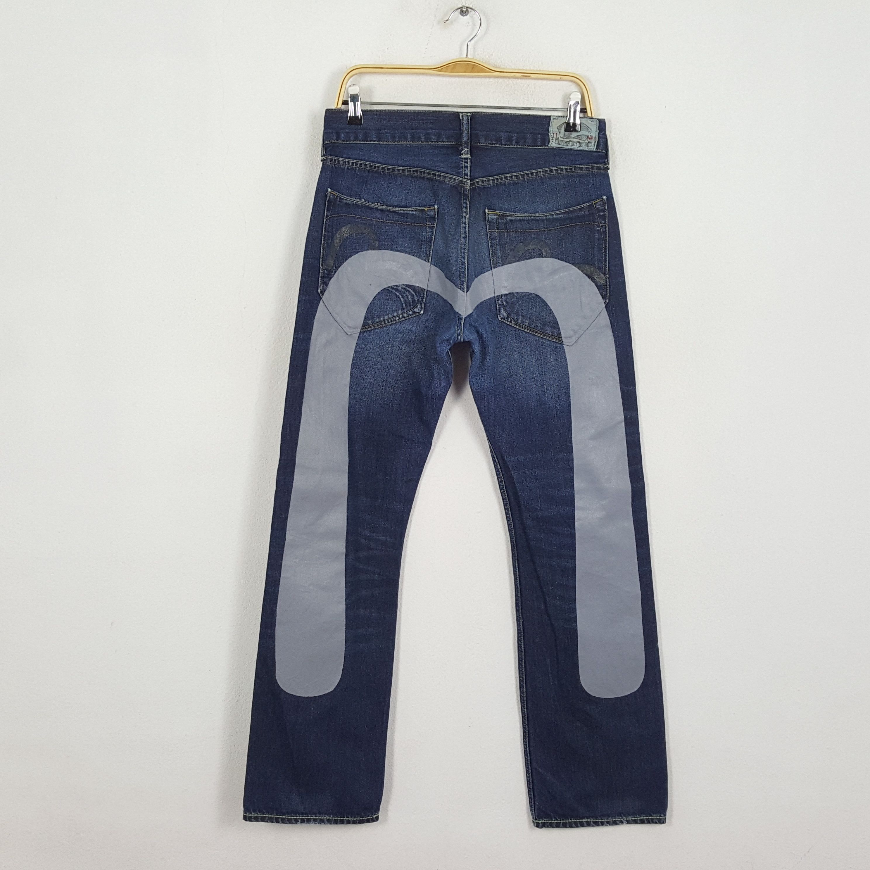 Vintage Evisu Daicock Japanese Denim Jeans Size W30