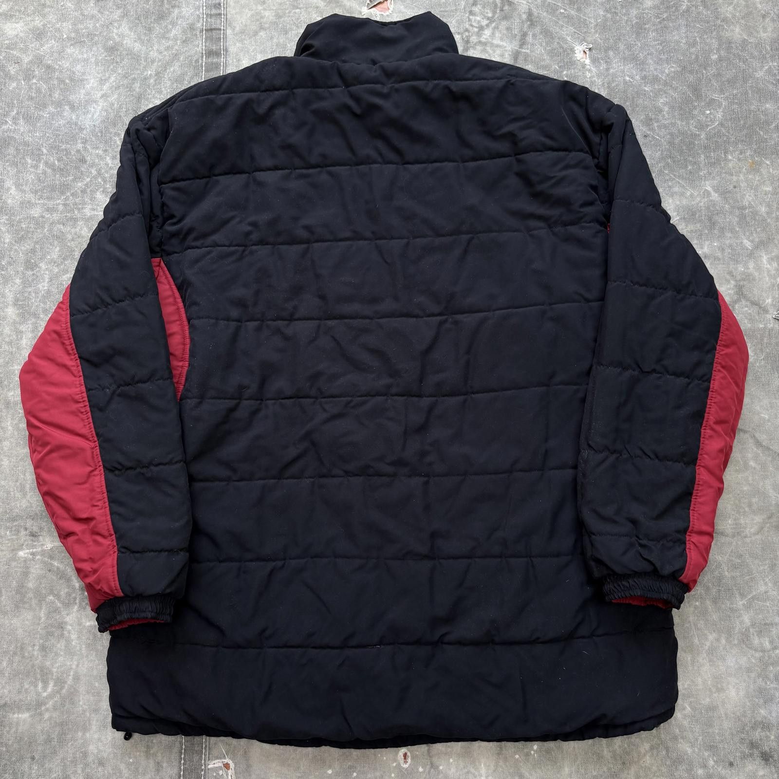 Nike Vintage Y2K Nike Team Arkansas Razorbacks Reversible Puffer Size US XL / EU 56 / 4 - 7 Thumbnail