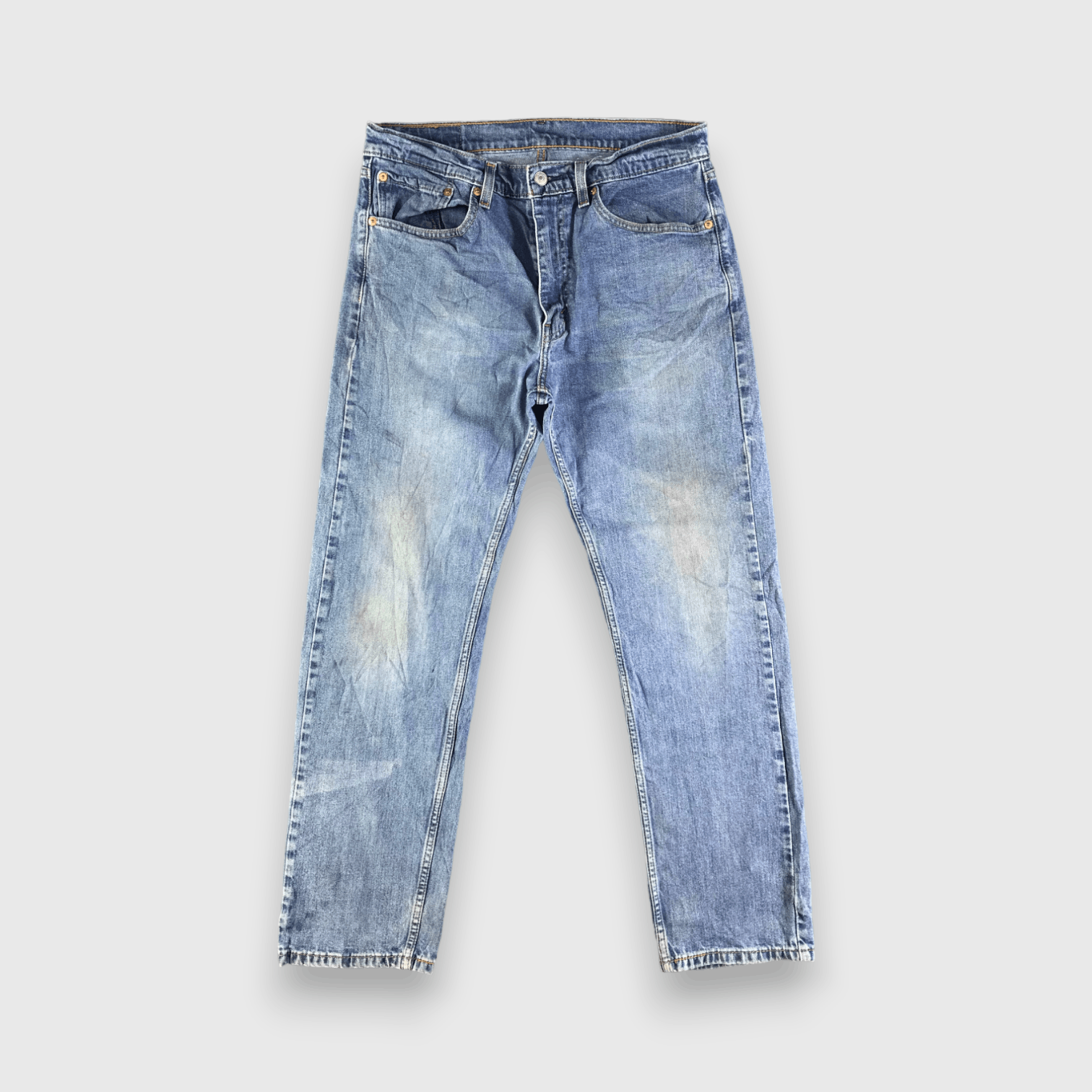 Levi's Vintage Blue Wash Levis 505 Jeans-J4332 Size US 32 / EU 48 - 1 Thumbnail